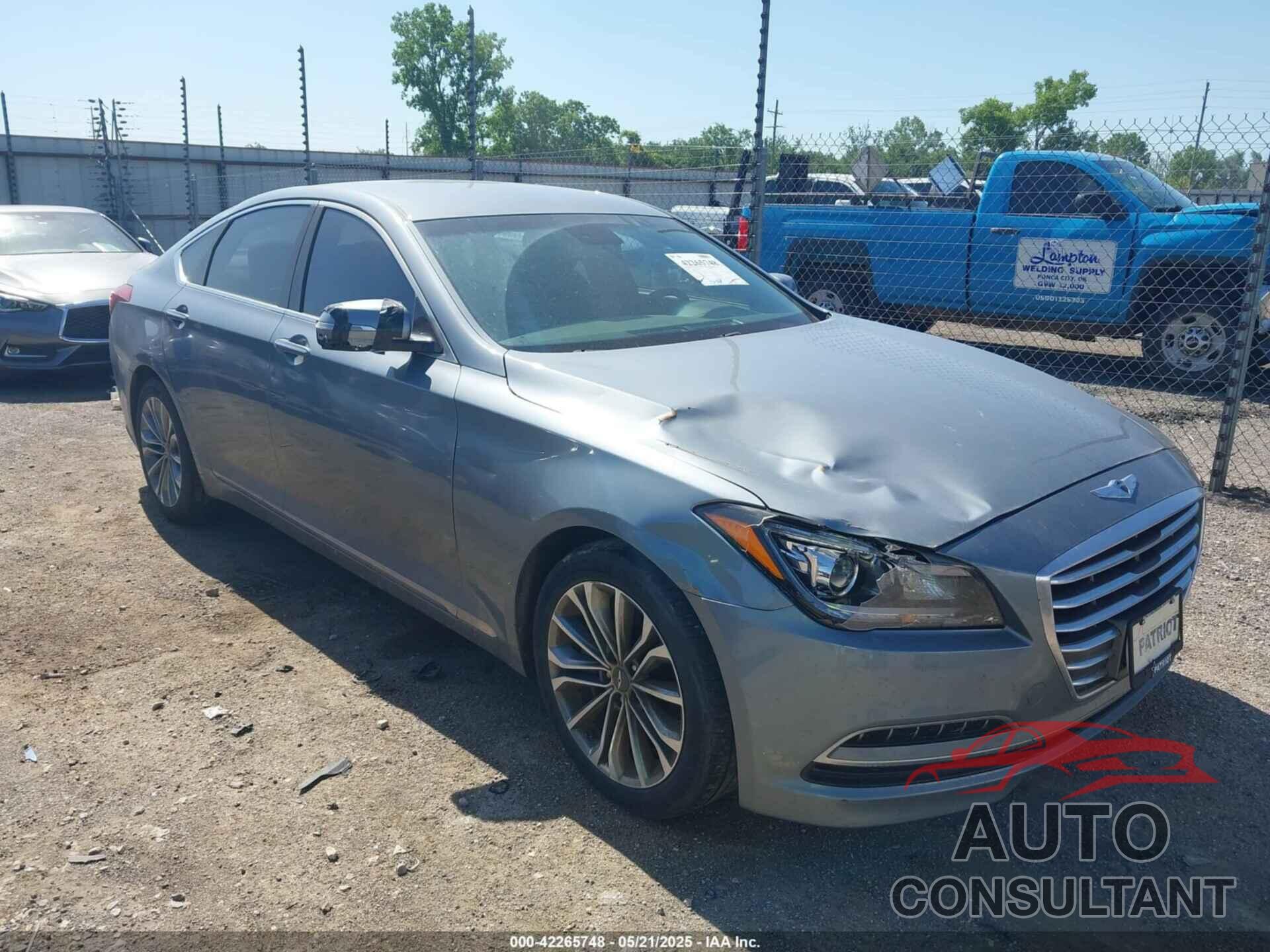 HYUNDAI GENESIS 2016 - KMHGN4JE7GU134763