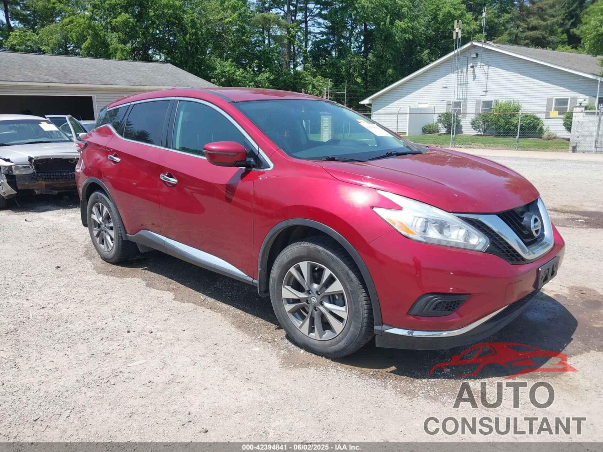 NISSAN MURANO 2017 - 5N1AZ2MH5HN137676