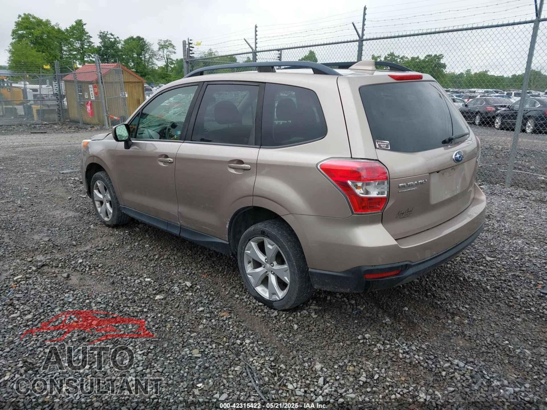 SUBARU FORESTER 2016 - JF2SJADC3GH551925
