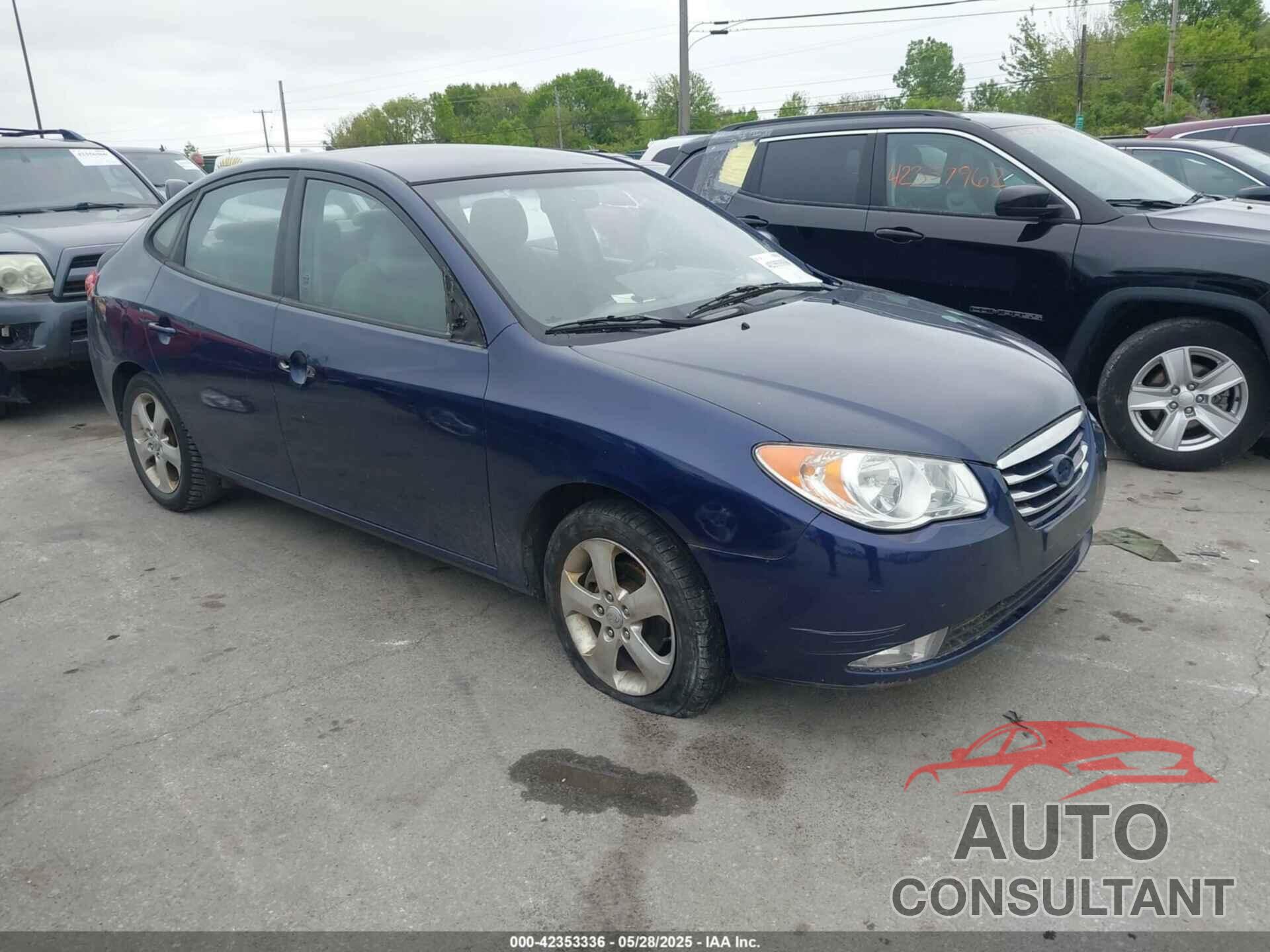 HYUNDAI ELANTRA 2010 - KMHDU4AD3AU877330
