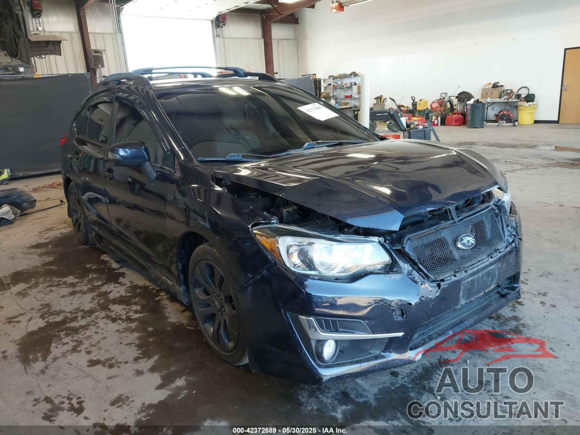 SUBARU IMPREZA 2015 - JF1GPAV63FH234484