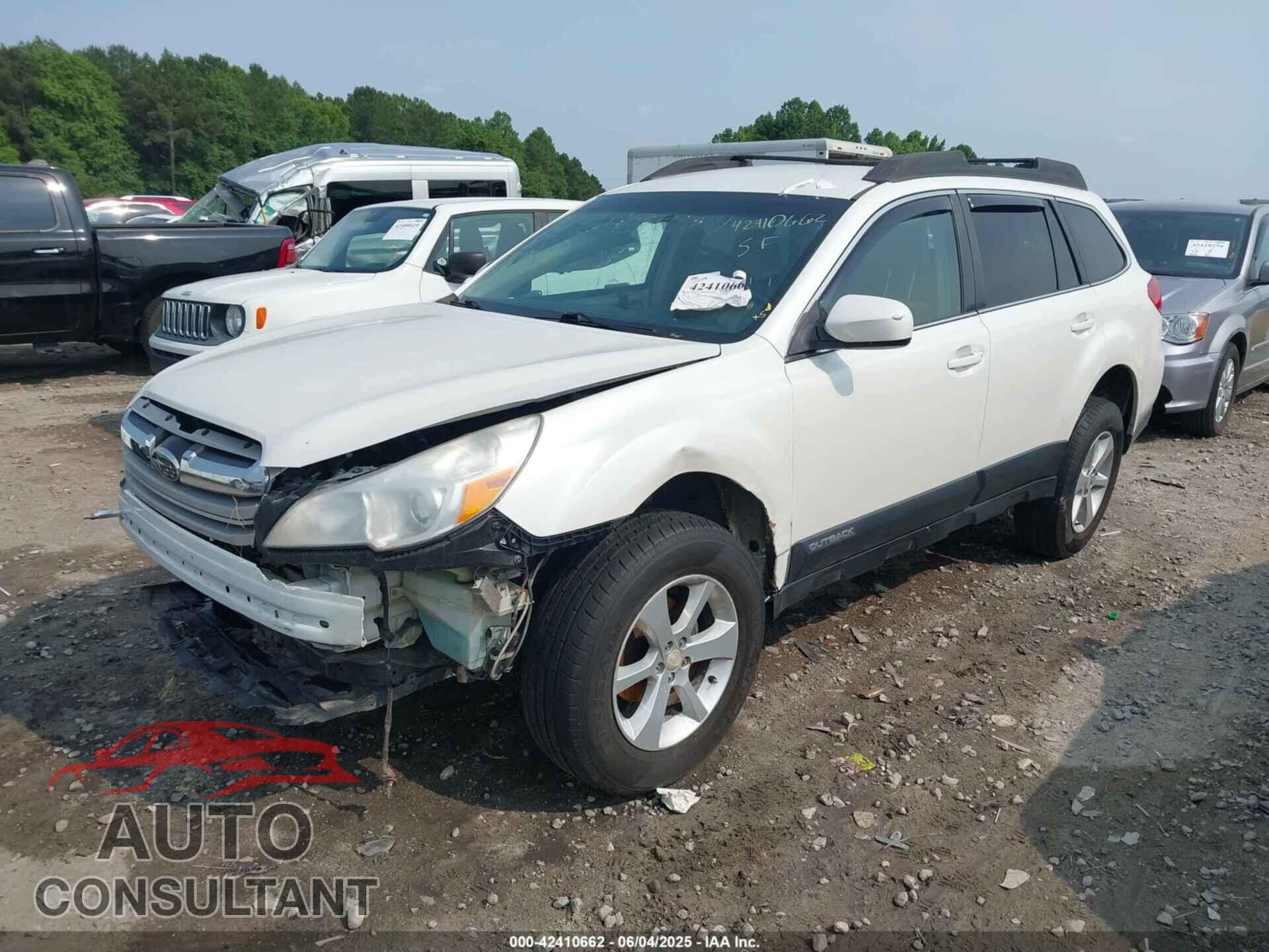 SUBARU OUTBACK 2014 - 4S4BRBCC7E3290464