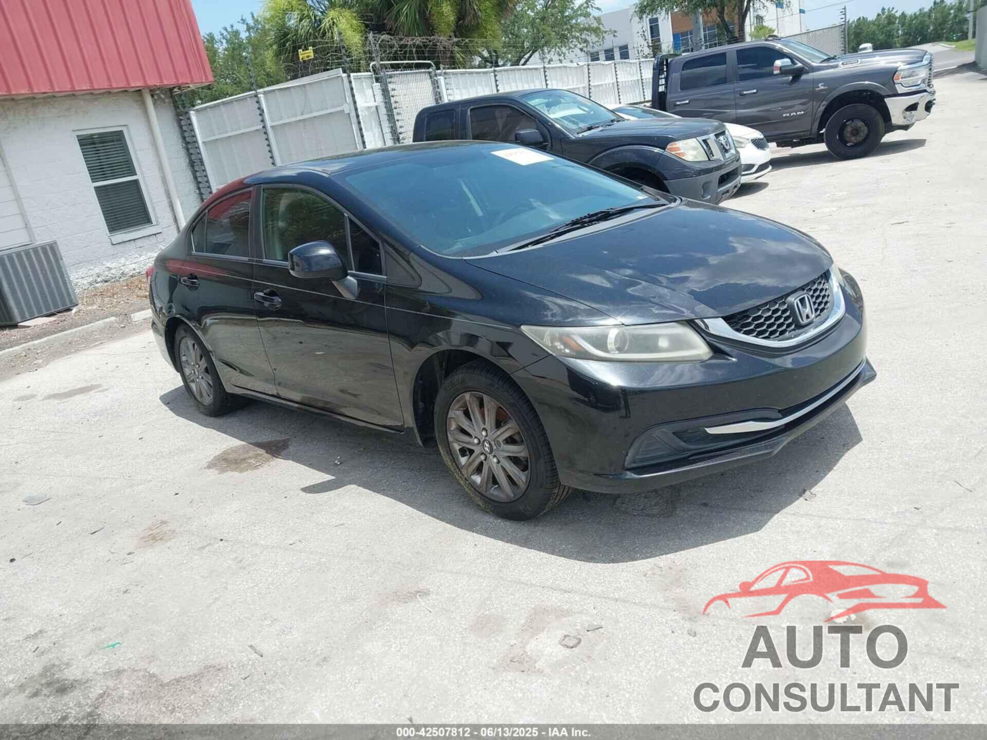 HONDA CIVIC 2013 - 19XFB2F53DE010473