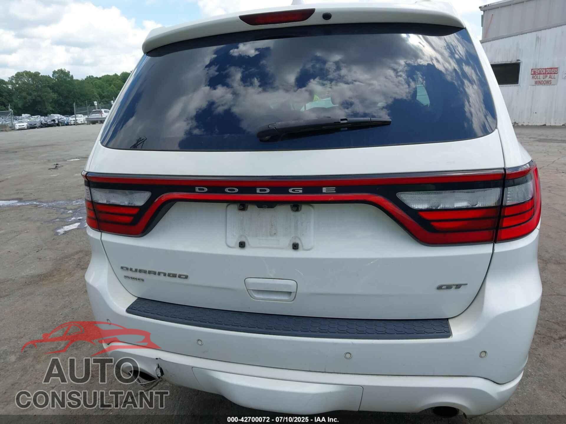 DODGE DURANGO 2017 - 1C4RDJDG8HC850915