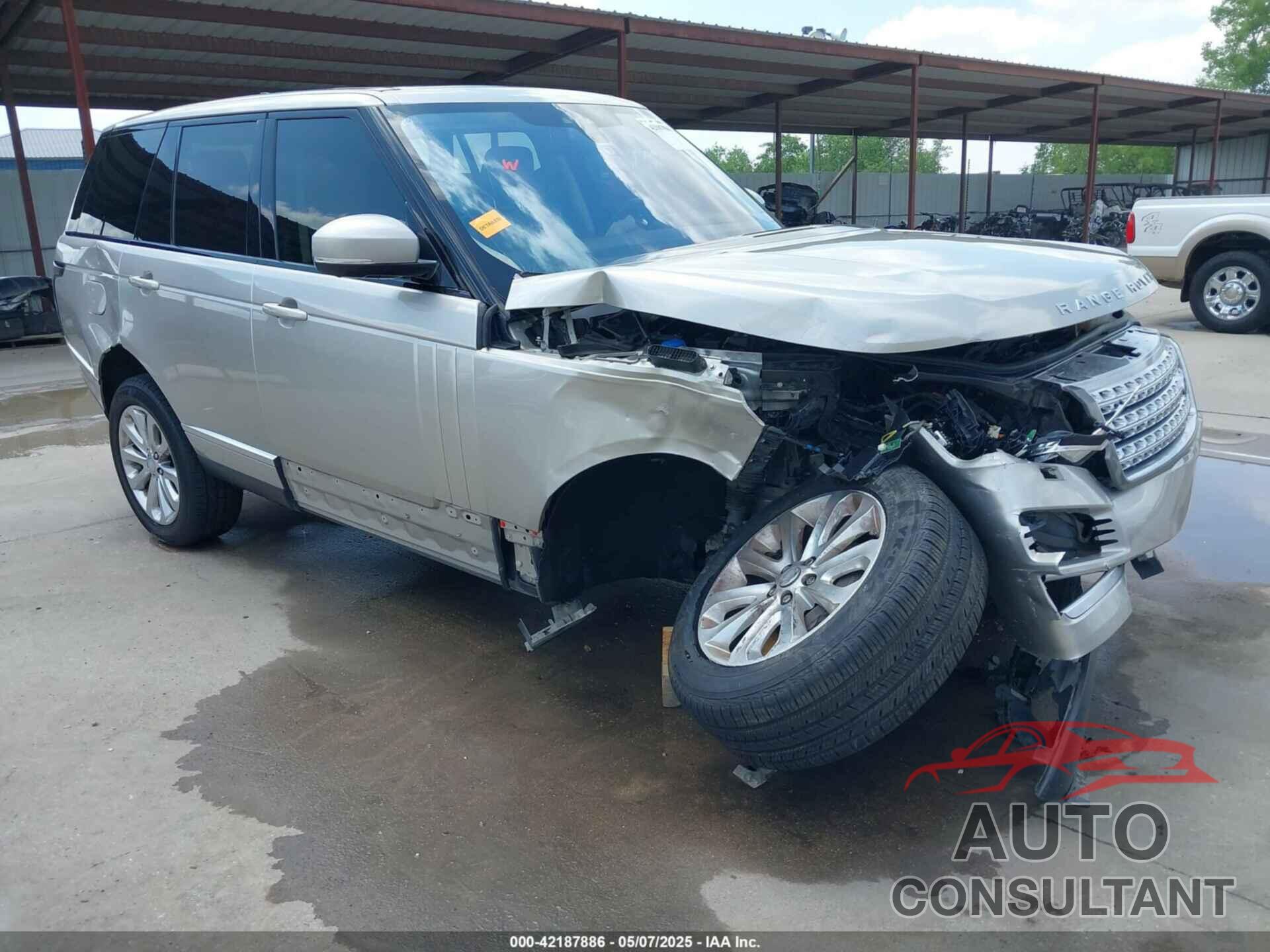LAND ROVER RANGE ROVER 2017 - SALGS2FV6HA374375
