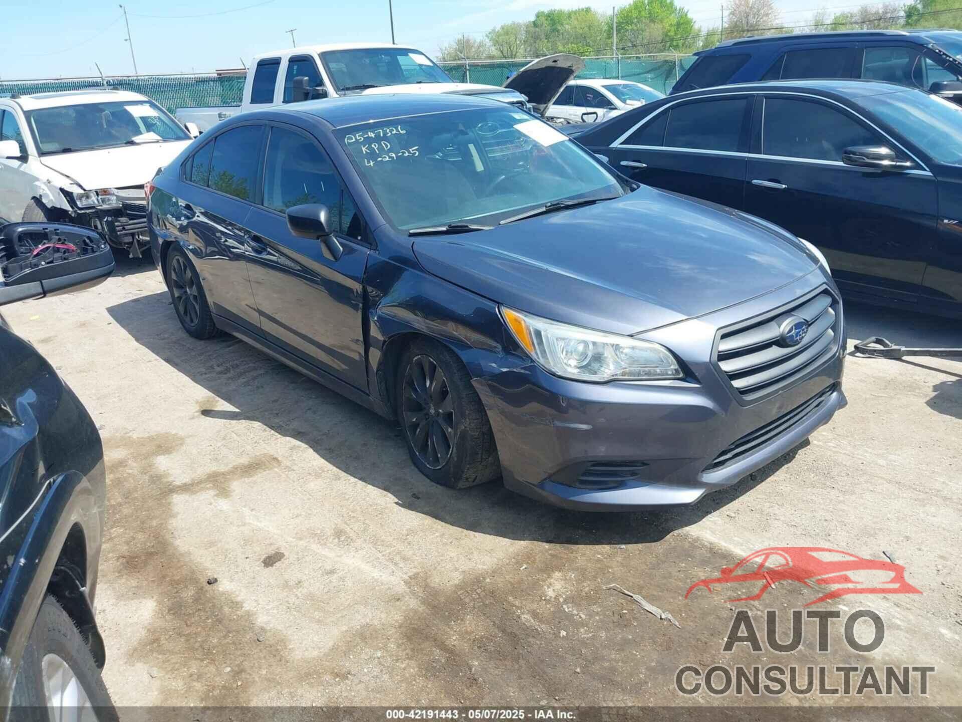 SUBARU LEGACY 2017 - 4S3BNAB6XH3021563