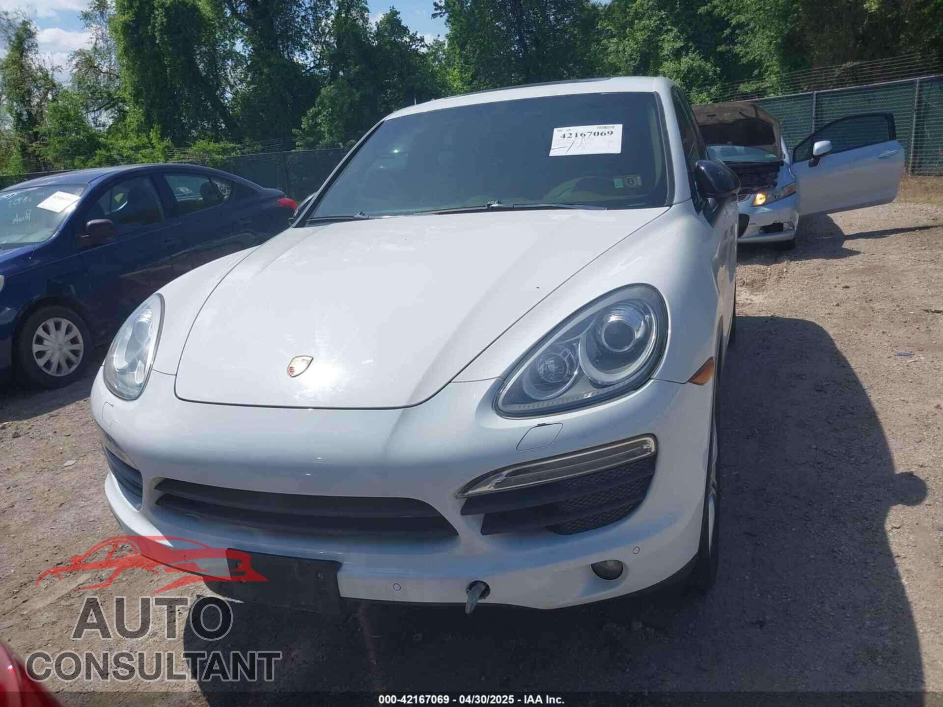 PORSCHE CAYENNE 2012 - WP1AB2A24CLA48791