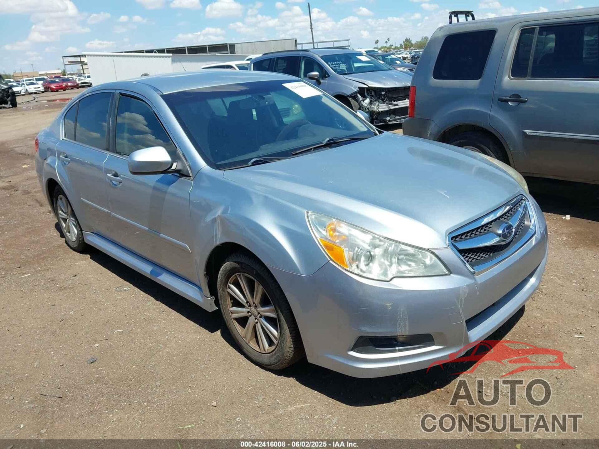 SUBARU LEGACY 2012 - 4S3BMBC65C3042286