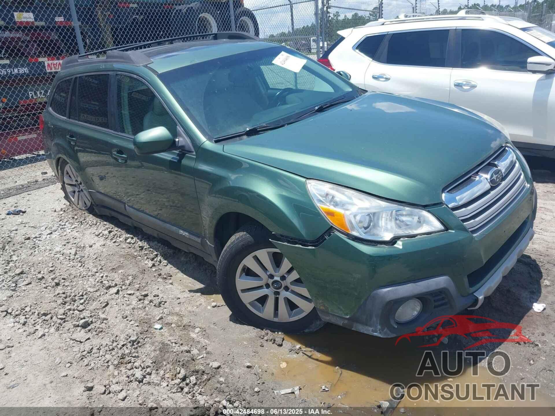 SUBARU OUTBACK 2013 - 4S4BRDKC0D2207085