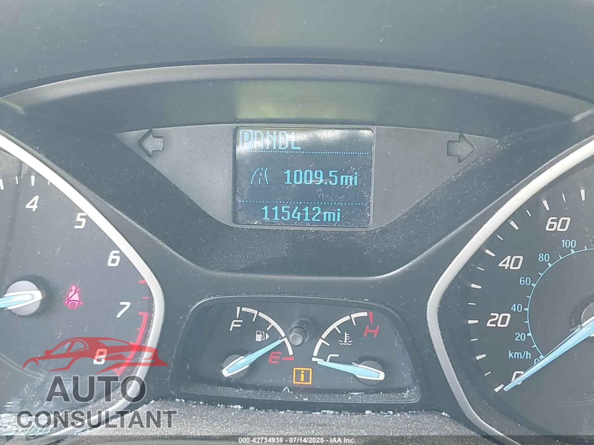 FORD FOCUS 2014 - 1FADP3E23EL231107