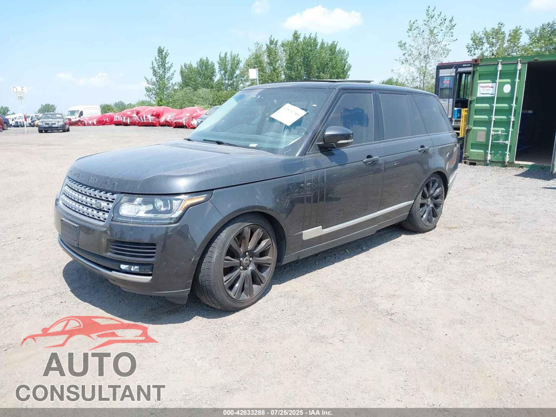 LAND ROVER RANGE ROVER 2014 - SALGS2TFXEA162605