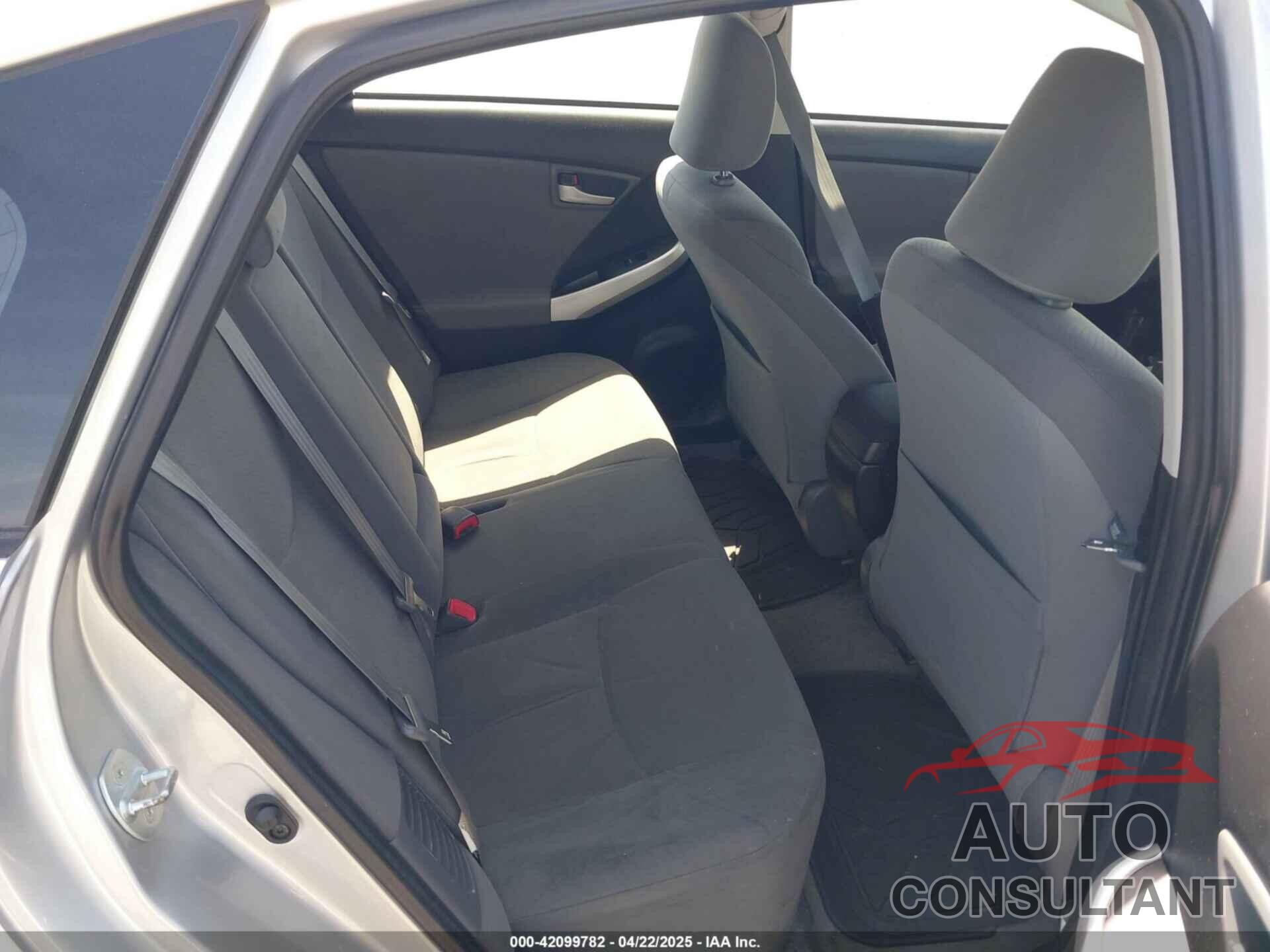 TOYOTA PRIUS 2013 - JTDKN3DU6D5551678