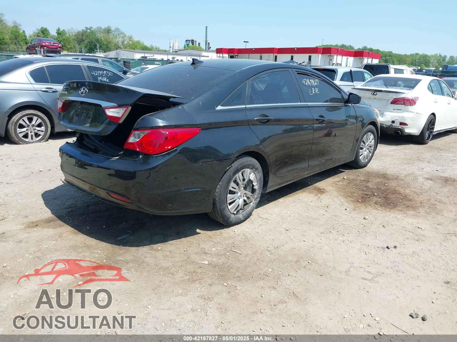HYUNDAI SONATA 2012 - 5NPEB4AC6CH322312