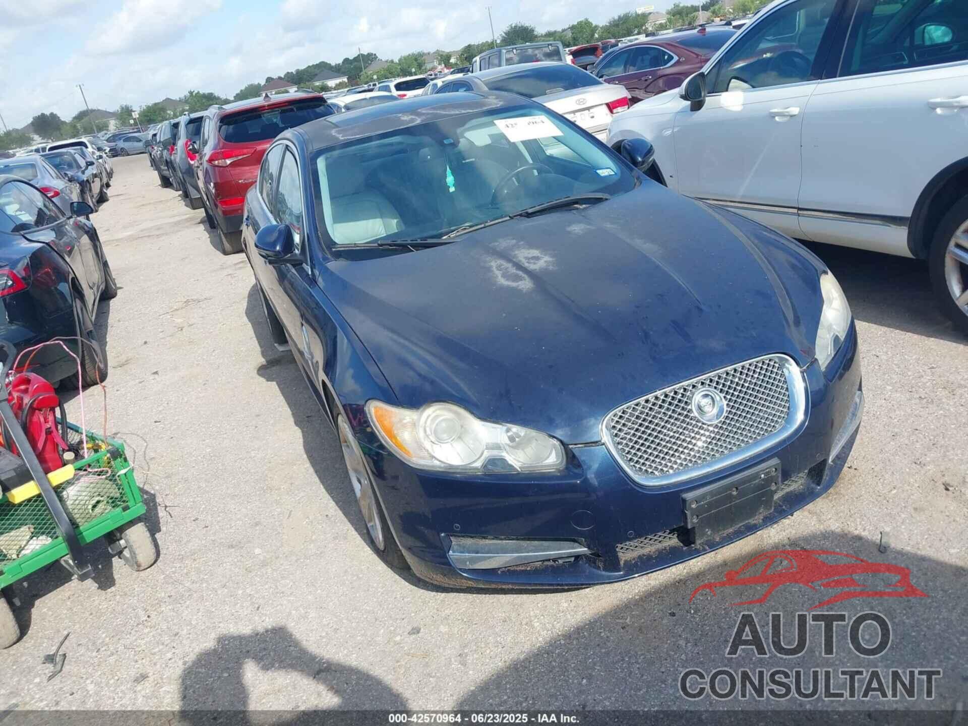 JAGUAR XF 2011 - SAJWA0FB1BLS02347