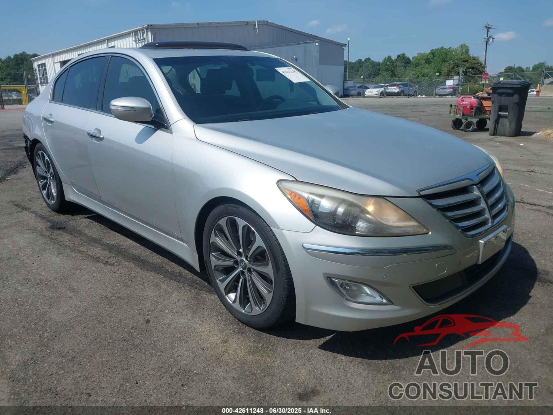 HYUNDAI GENESIS 2013 - KMHGC4DH9DU245628