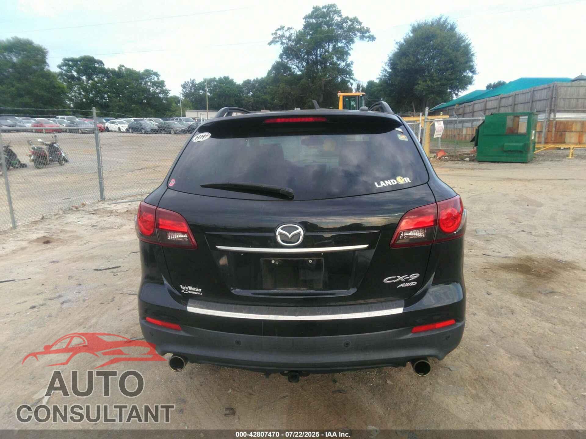 MAZDA CX-9 2014 - JM3TB3DA2E0434401