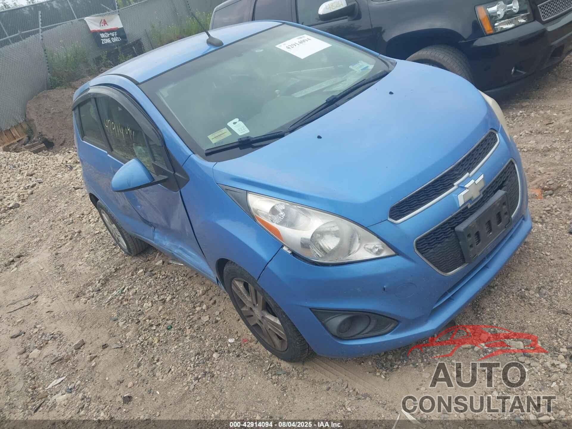 CHEVROLET SPARK 2013 - KL8CD6S95DC507571