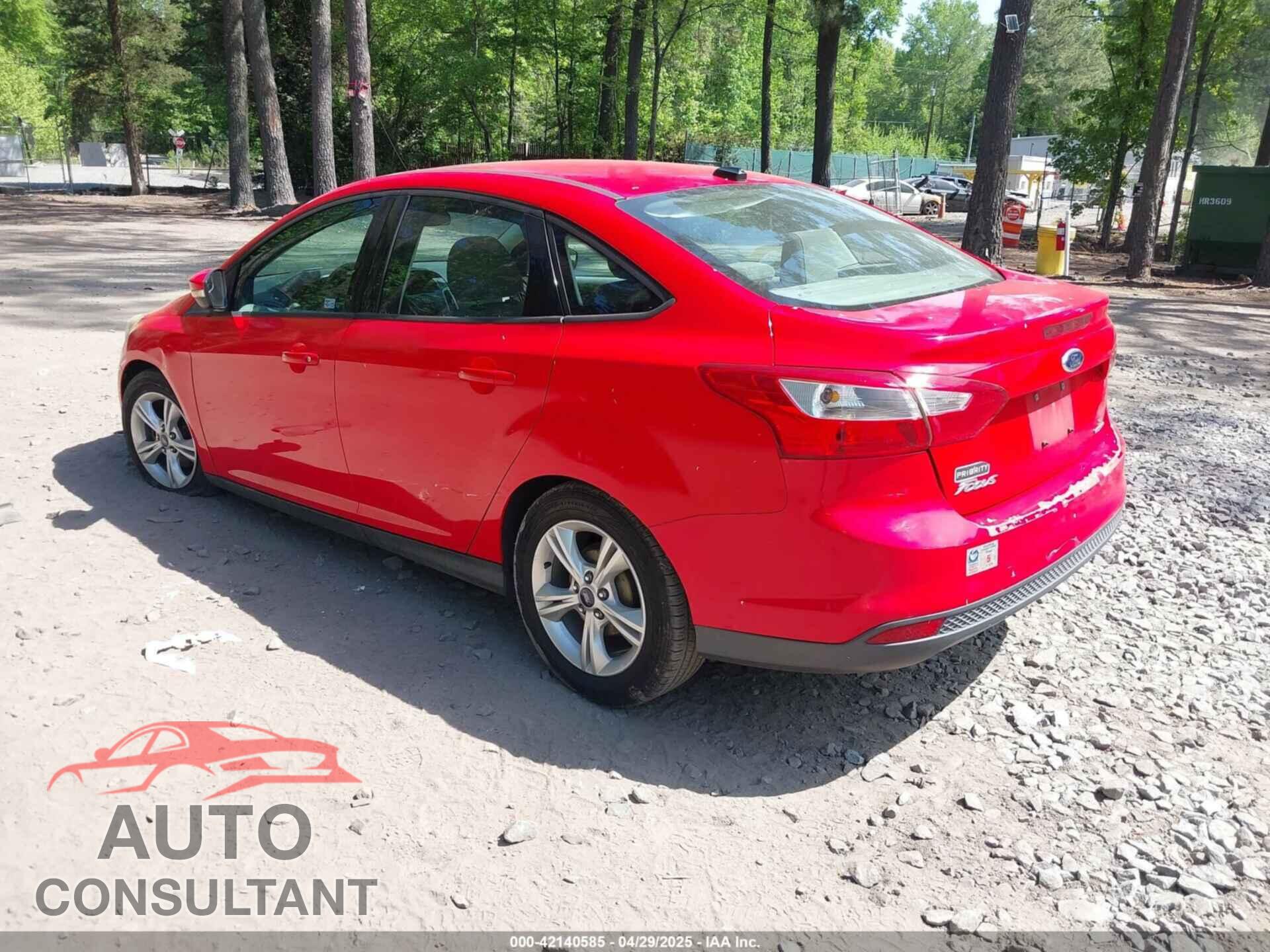 FORD FOCUS 2014 - 1FADP3F20EL360453