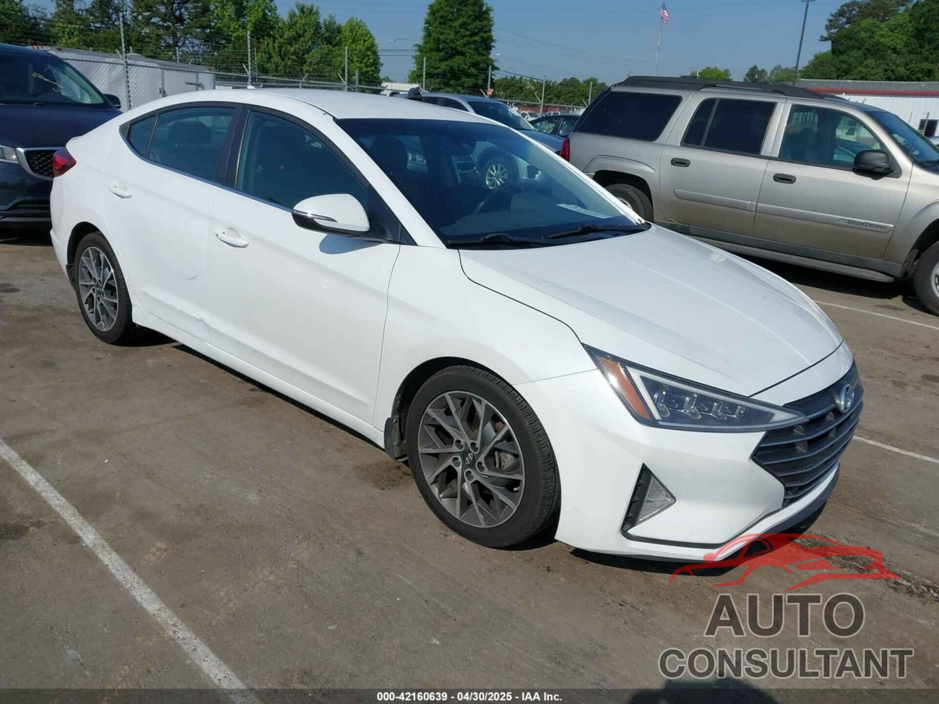 HYUNDAI ELANTRA 2020 - 5NPD84LF6LH498164