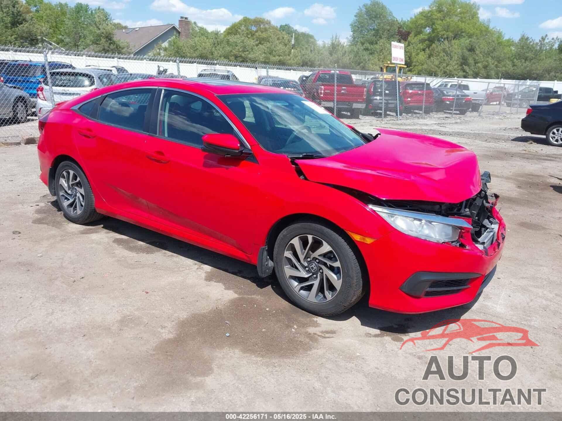 HONDA CIVIC 2017 - 2HGFC2F70HH505207