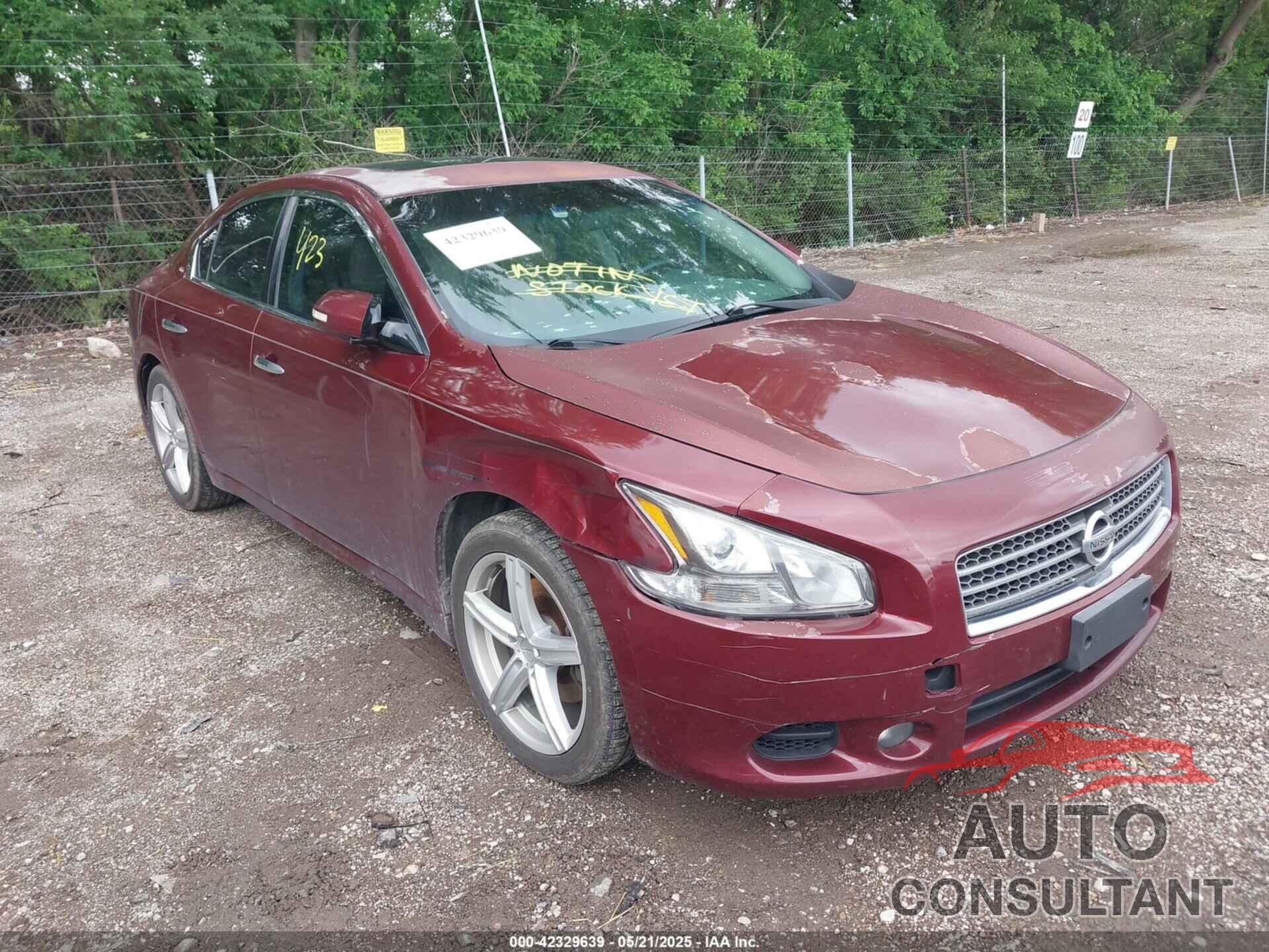 NISSAN MAXIMA 2010 - 1N4AA5AP5AC821966