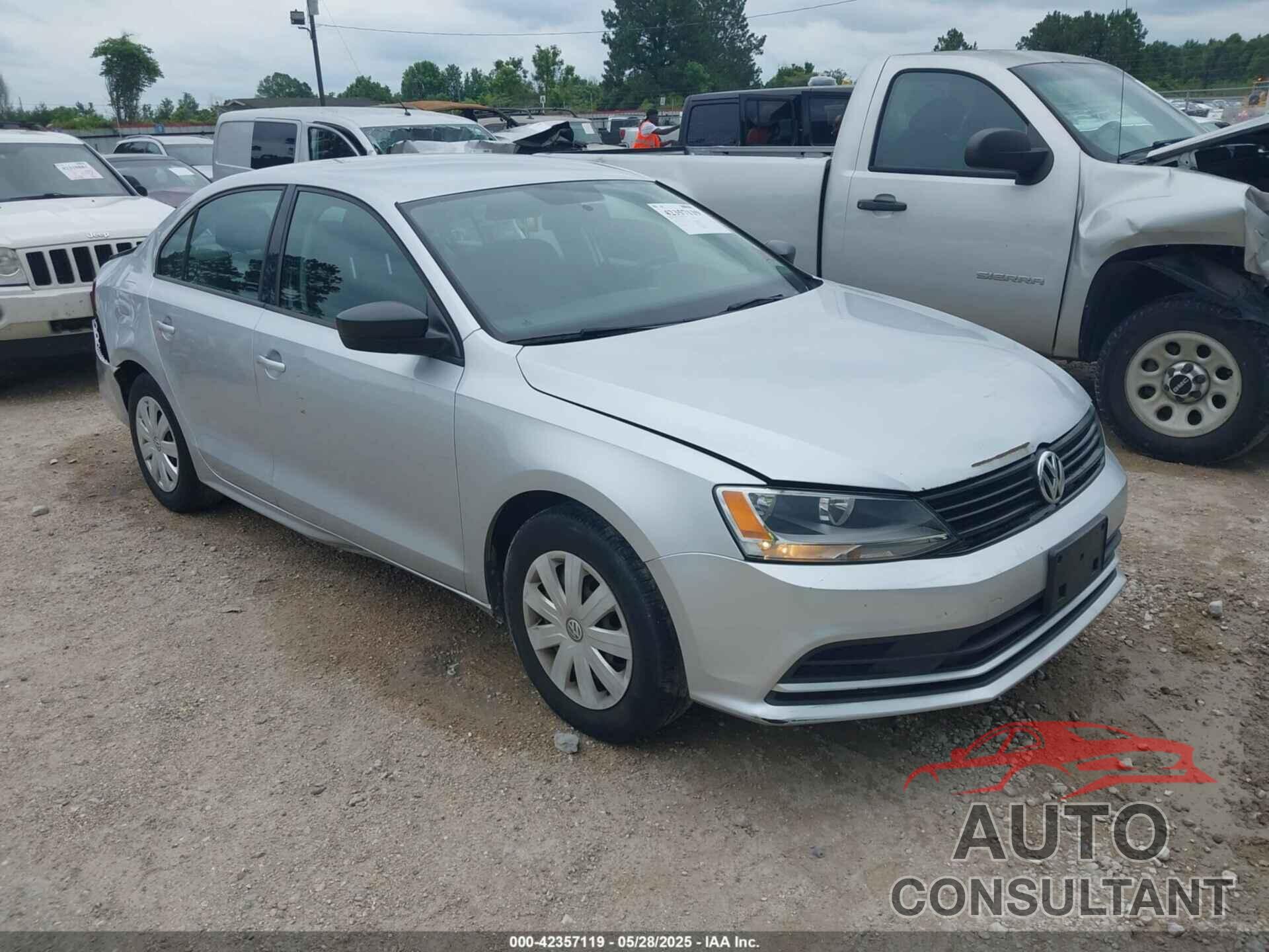 VOLKSWAGEN JETTA 2015 - 3VW2K7AJ8FM321273