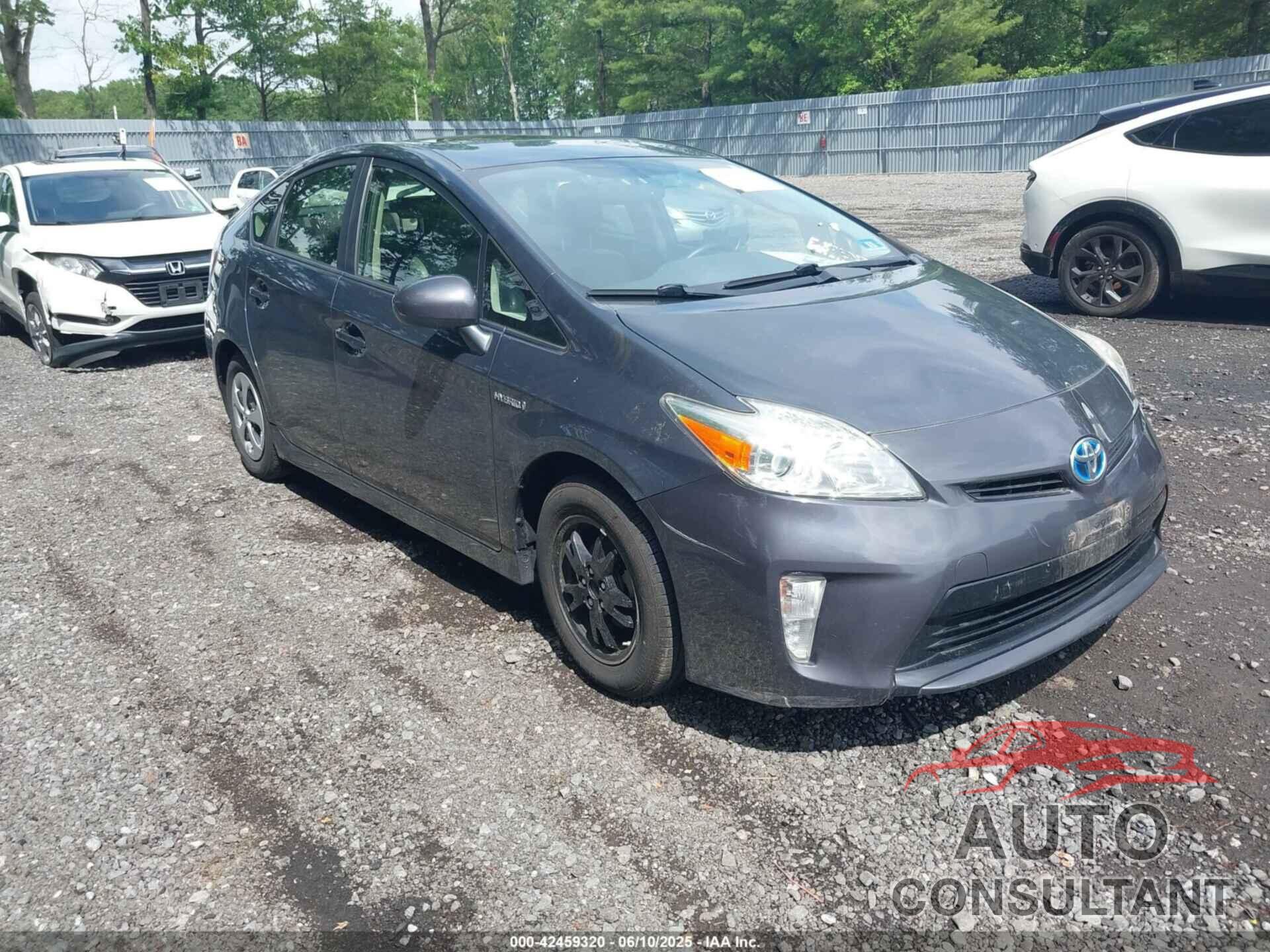 TOYOTA PRIUS 2014 - JTDKN3DUXE0366824