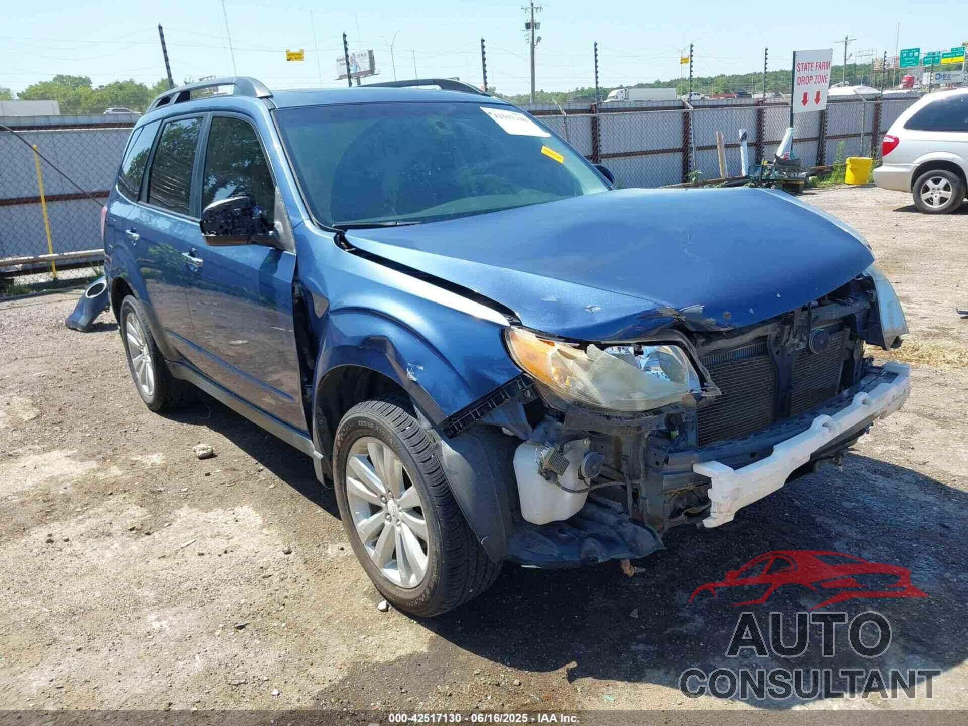 SUBARU FORESTER 2012 - JF2SHBEC6CH431515