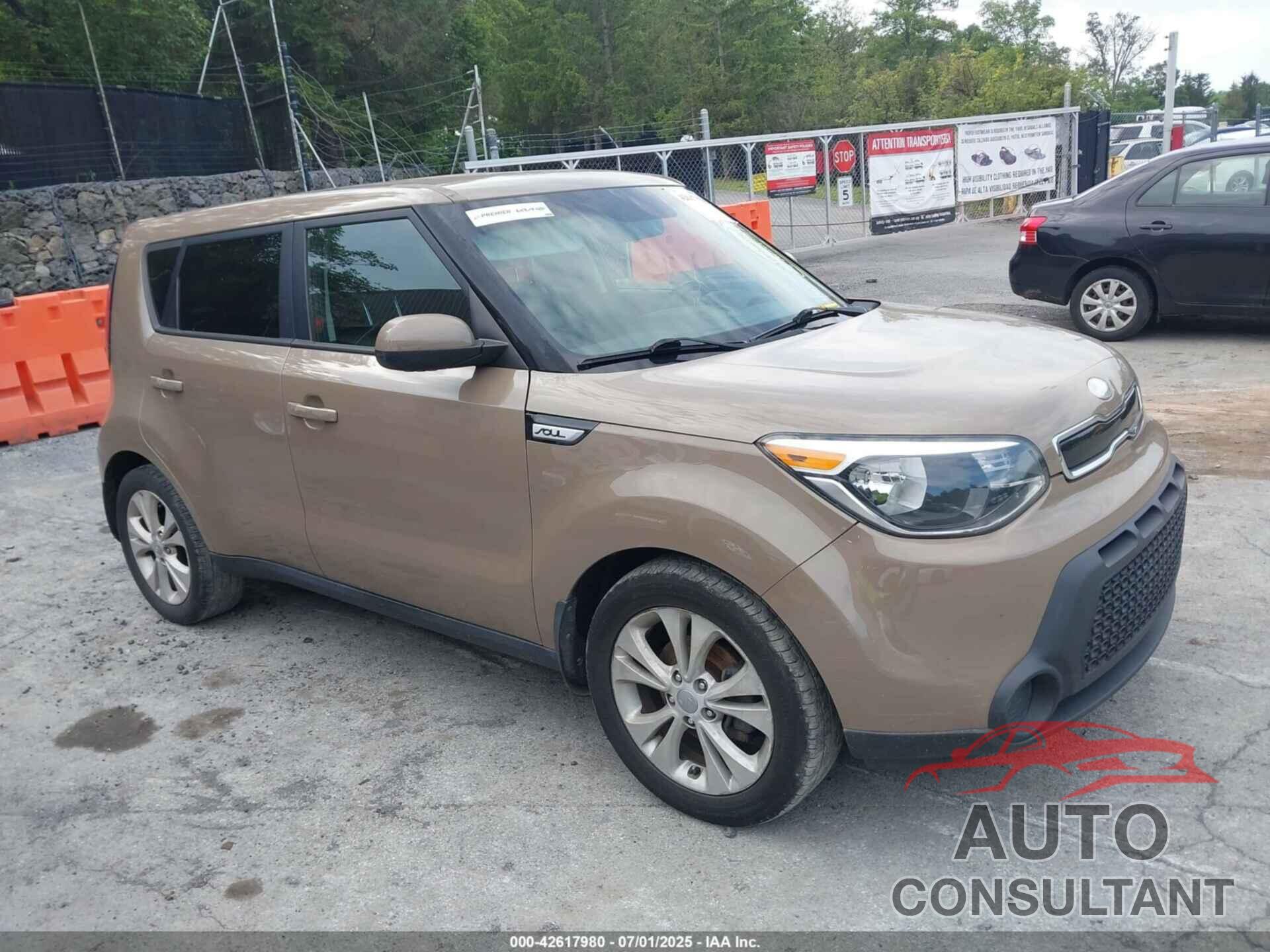 KIA SOUL 2015 - KNDJP3A50F7147950