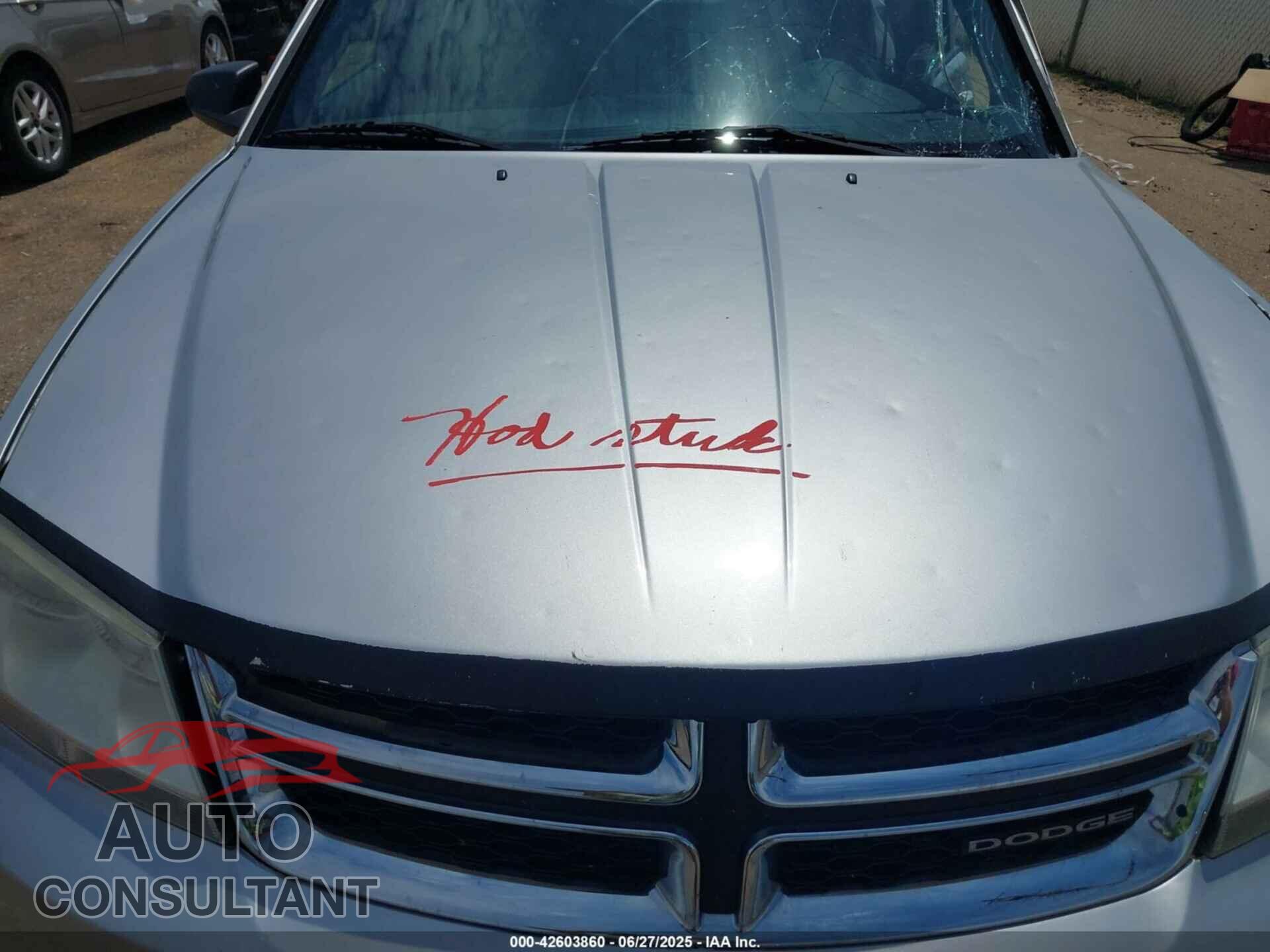 DODGE AVENGER 2011 - 1B3BD4FB6BN541672