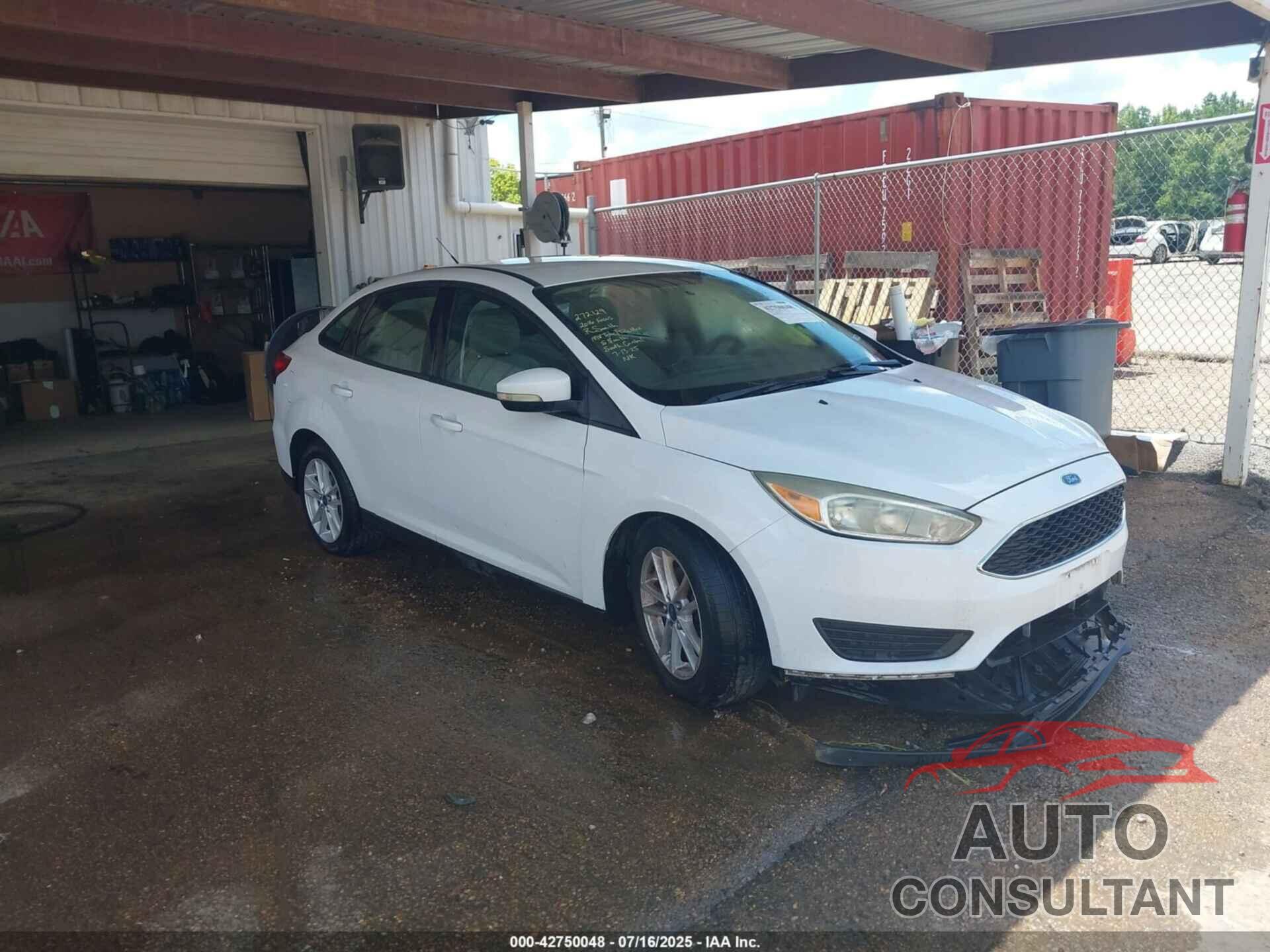 FORD FOCUS 2016 - 1FADP3F27GL272129