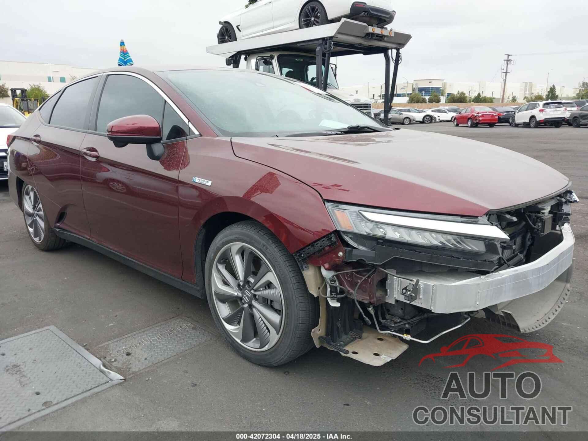 HONDA CLARITY PLUG-IN HYBRID 2018 - JHMZC5F30JC020907