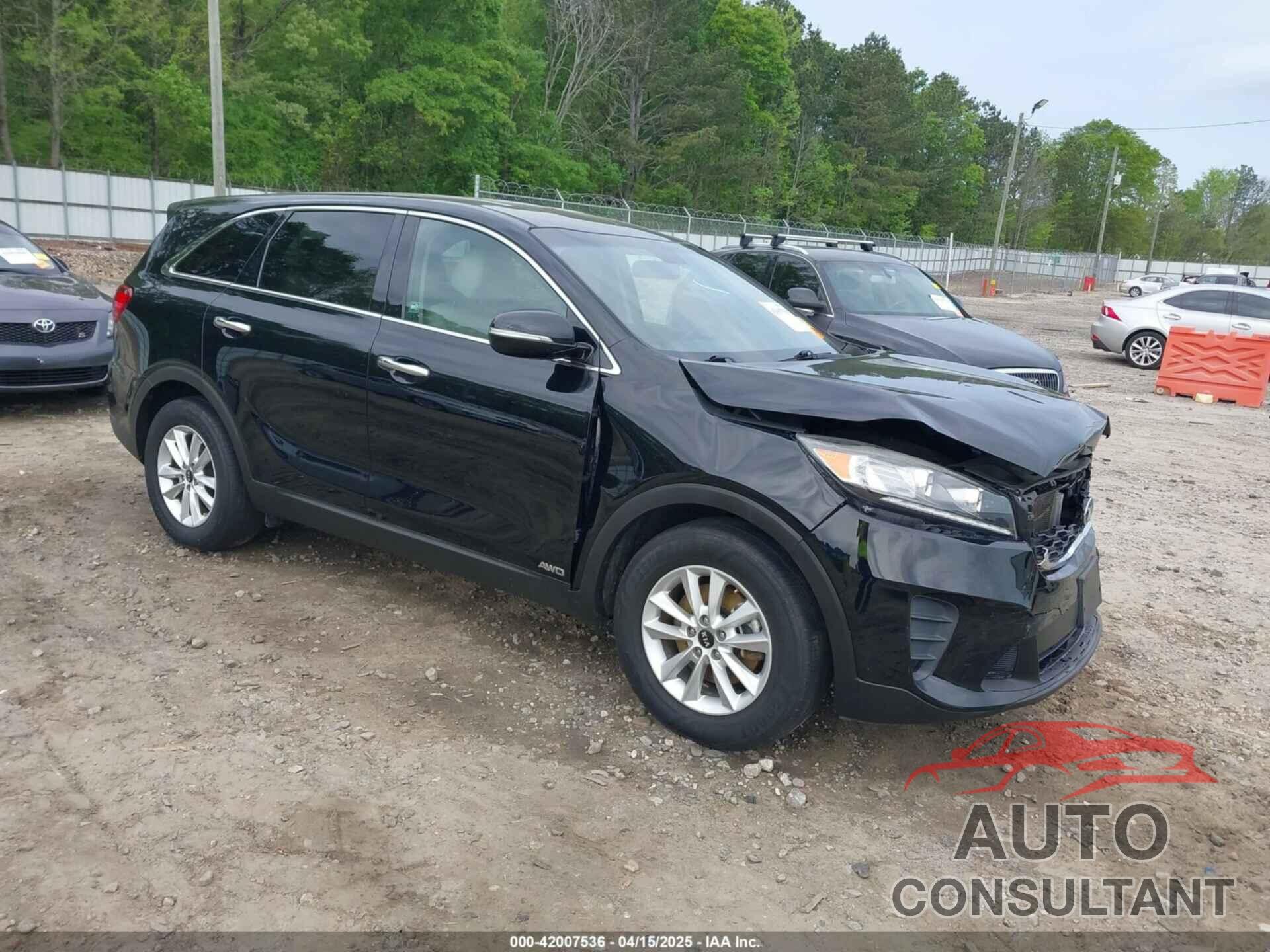 KIA SORENTO 2019 - 5XYPGDA55KG487091