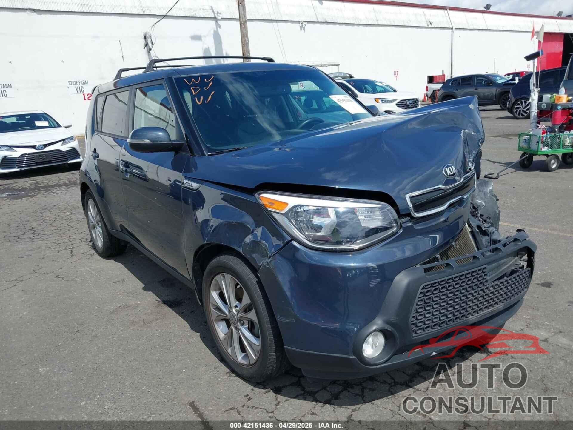 KIA SOUL 2016 - KNDJX3A50G7265594