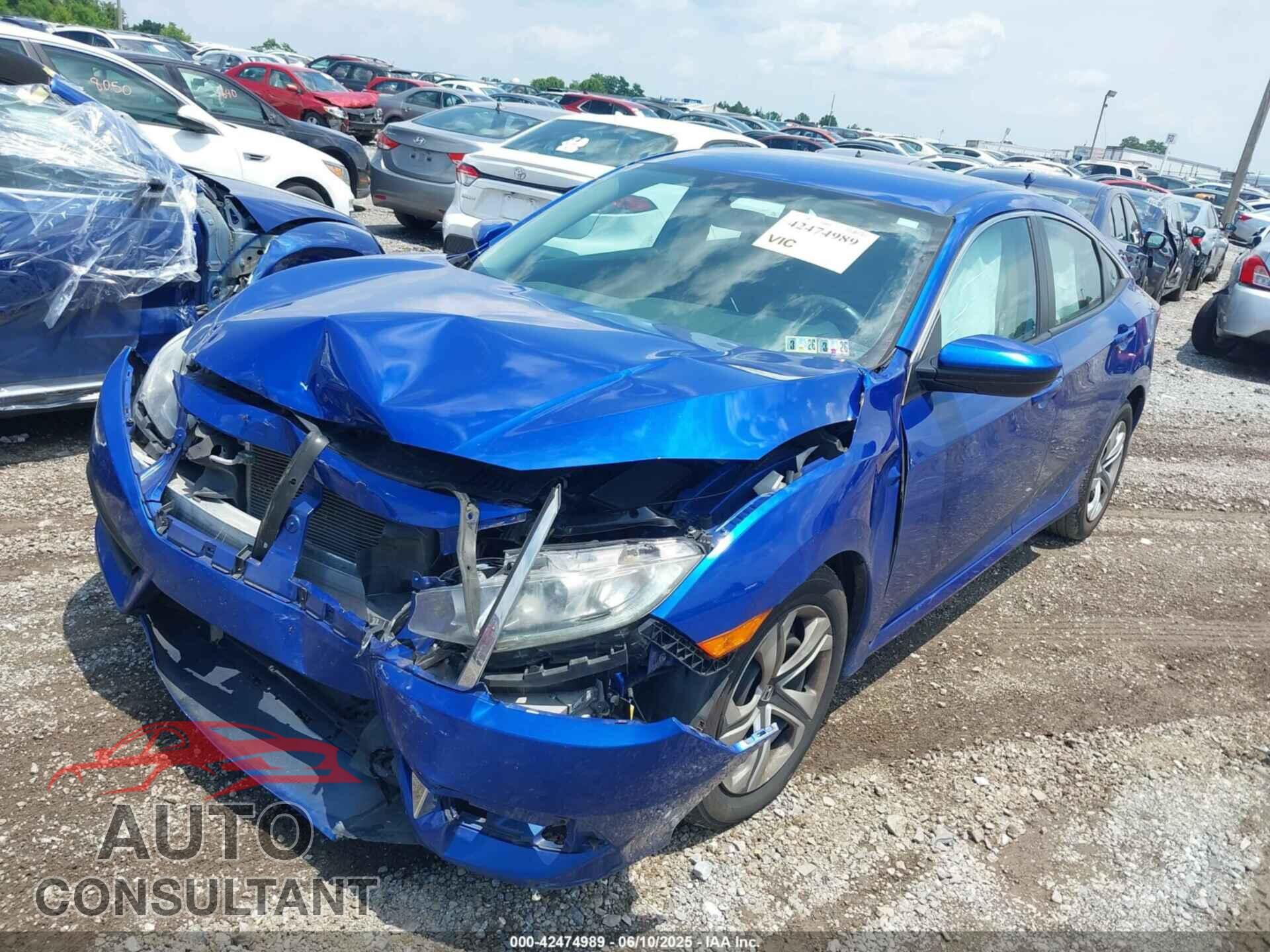 HONDA CIVIC 2017 - 19XFC2F58HE222031
