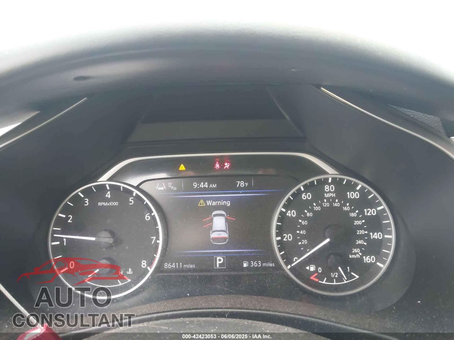 NISSAN MURANO 2020 - 5N1AZ2BS8LN106283