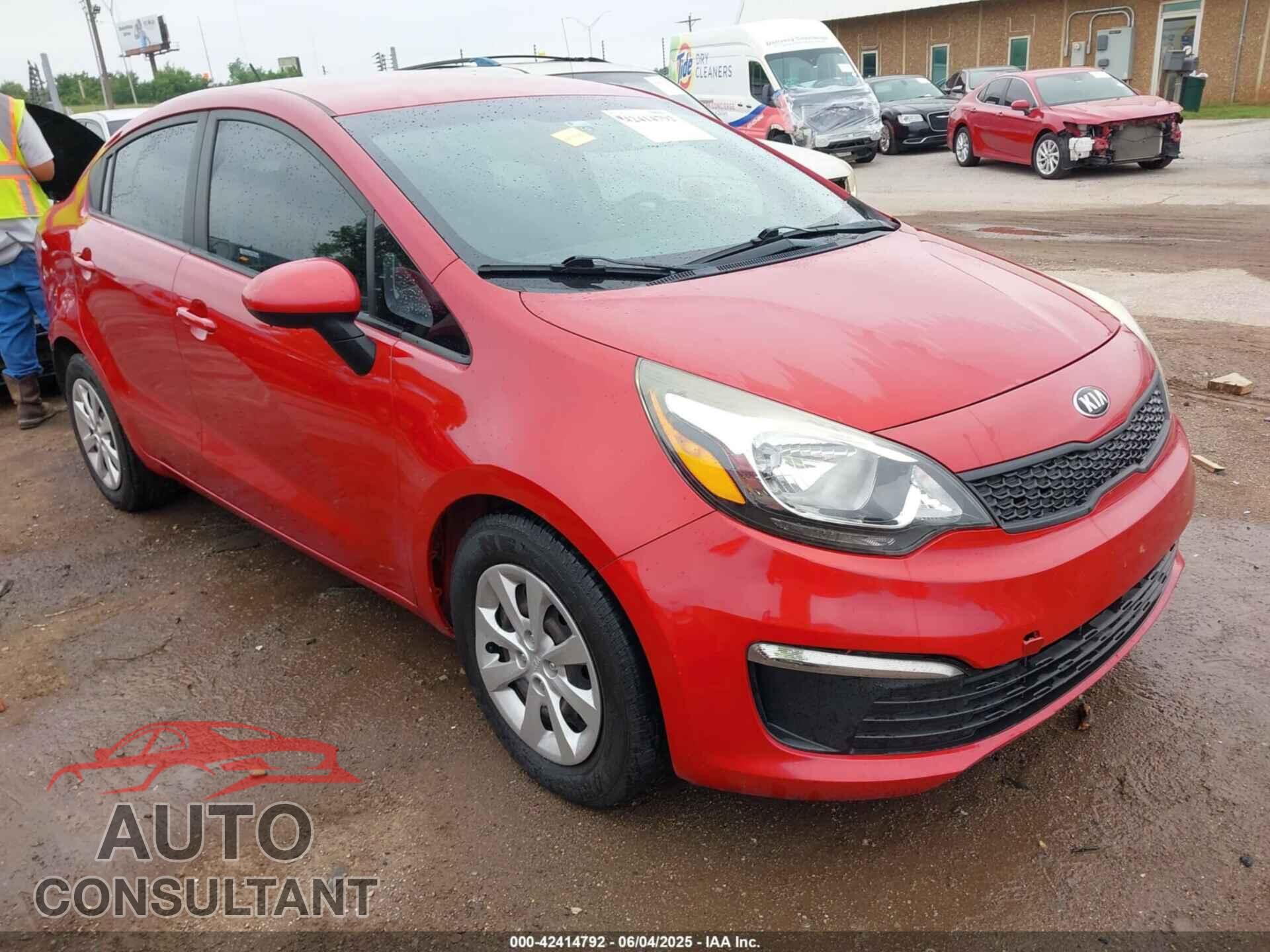 KIA RIO 2017 - KNADM4A39H6059883