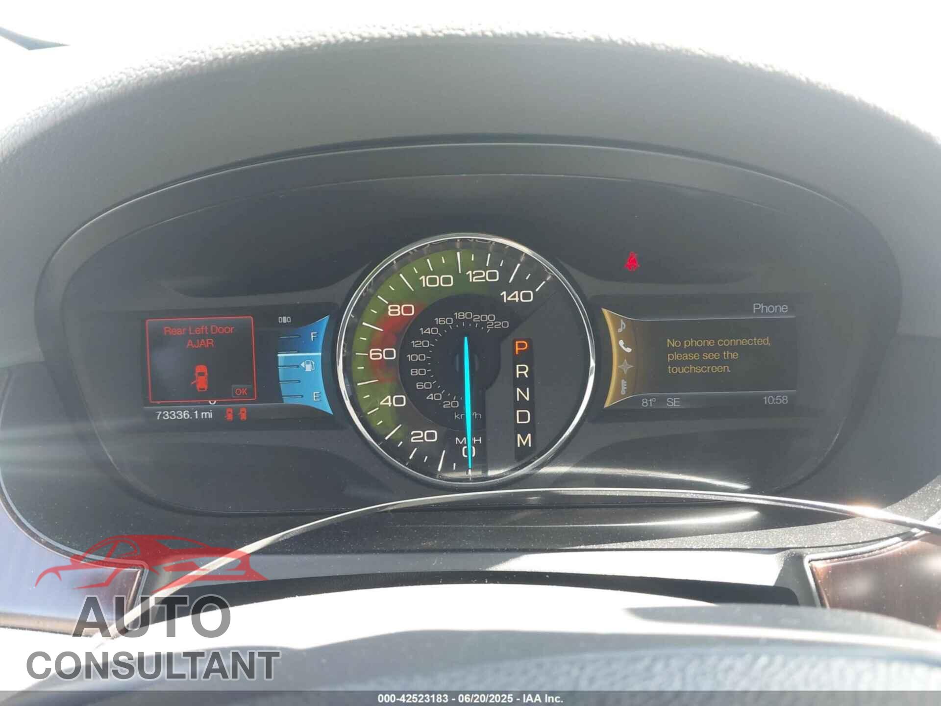 FORD EDGE 2011 - 2FMDK3KC3BBB32851