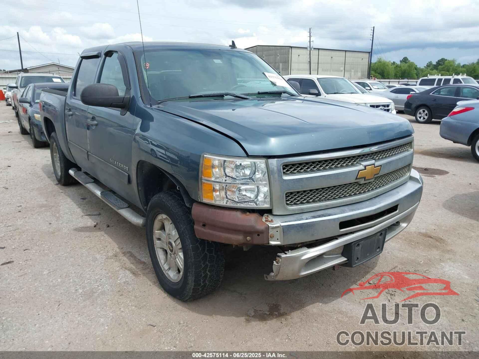 CHEVROLET SILVERADO 1500 2012 - 1GCPKSE79CF106619