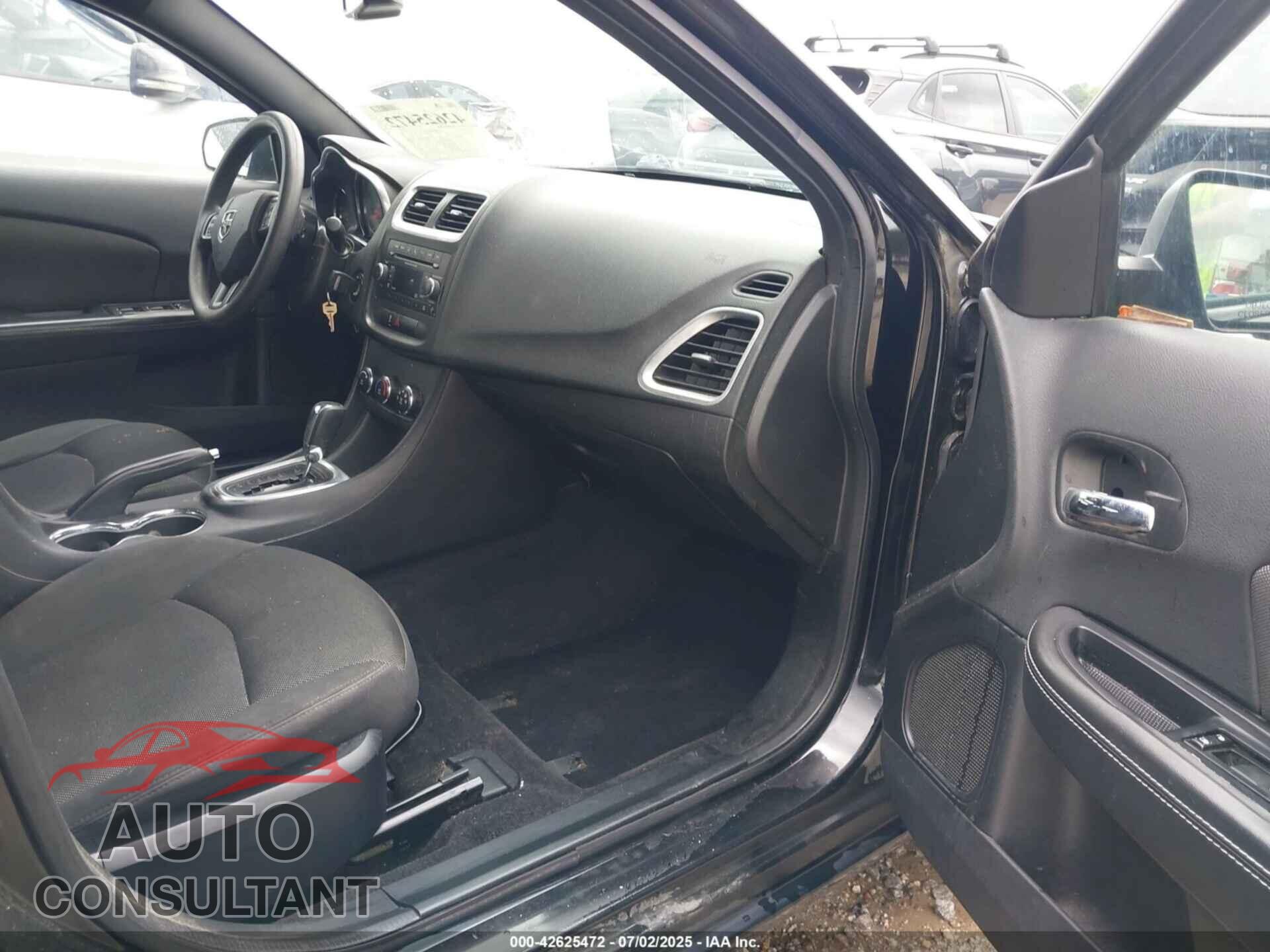 DODGE AVENGER 2013 - 1C3CDZAB3DN616942