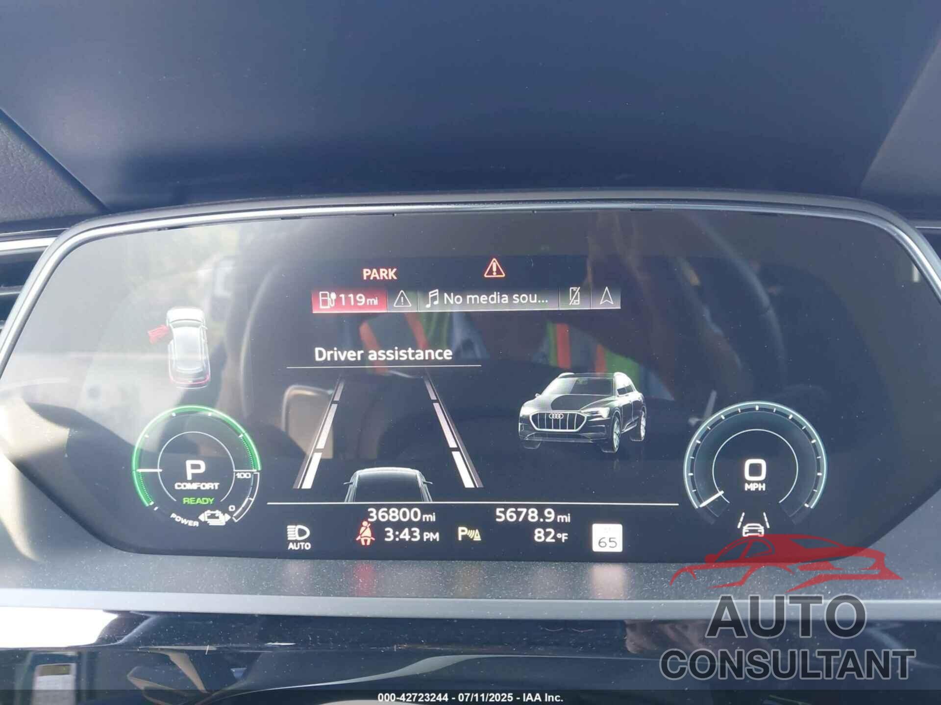 AUDI E-TRON 2022 - WA1LAAGE1NB008616
