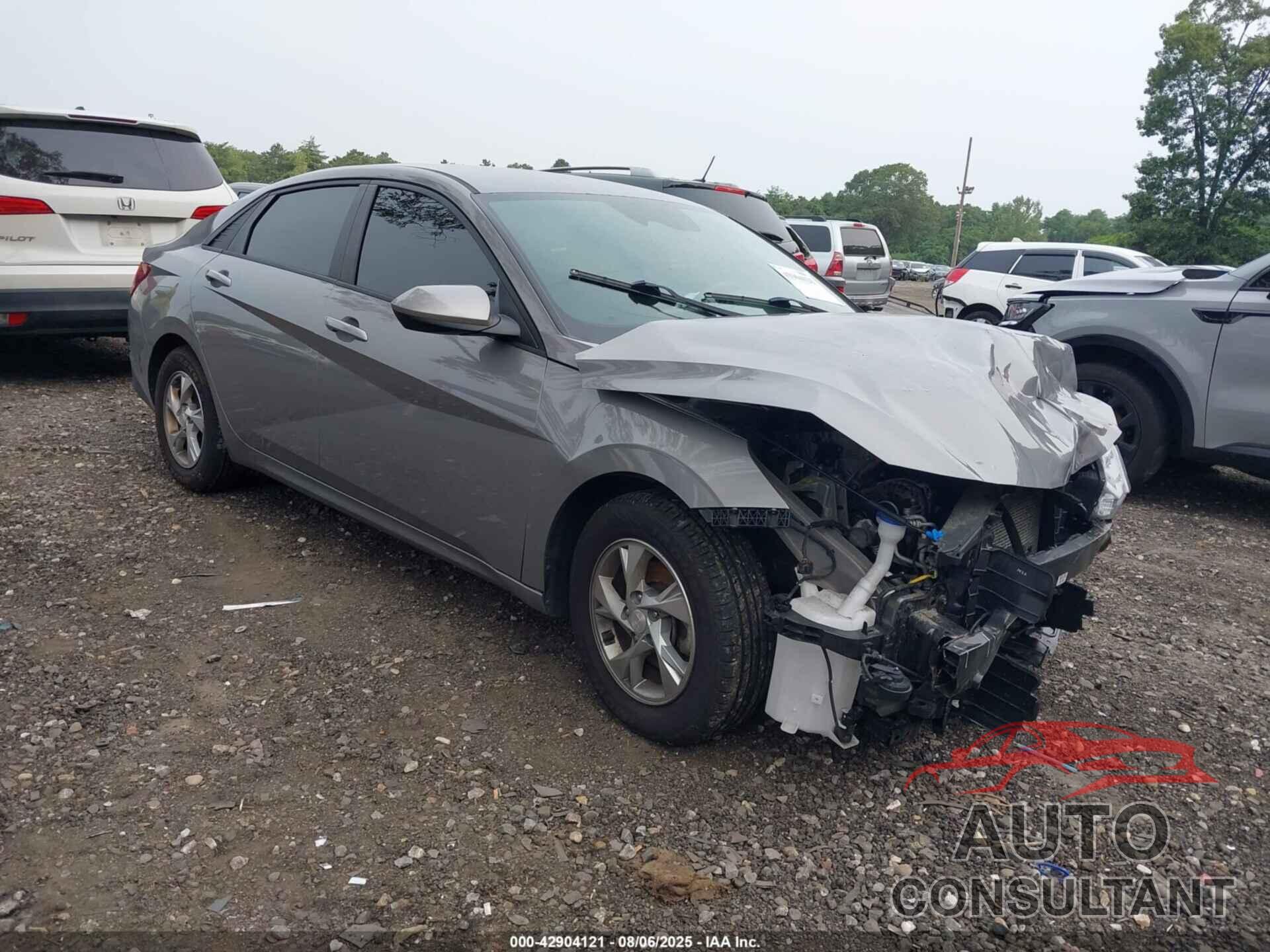 HYUNDAI ELANTRA 2021 - KMHLL4AG8MU117388