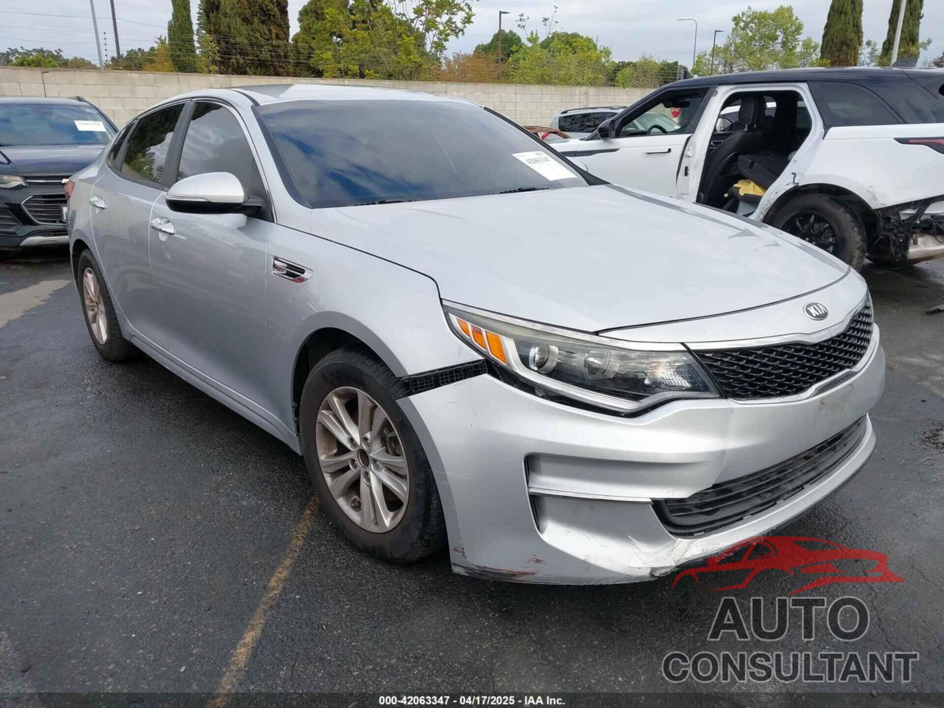 KIA OPTIMA 2016 - 5XXGT4L36GG017249