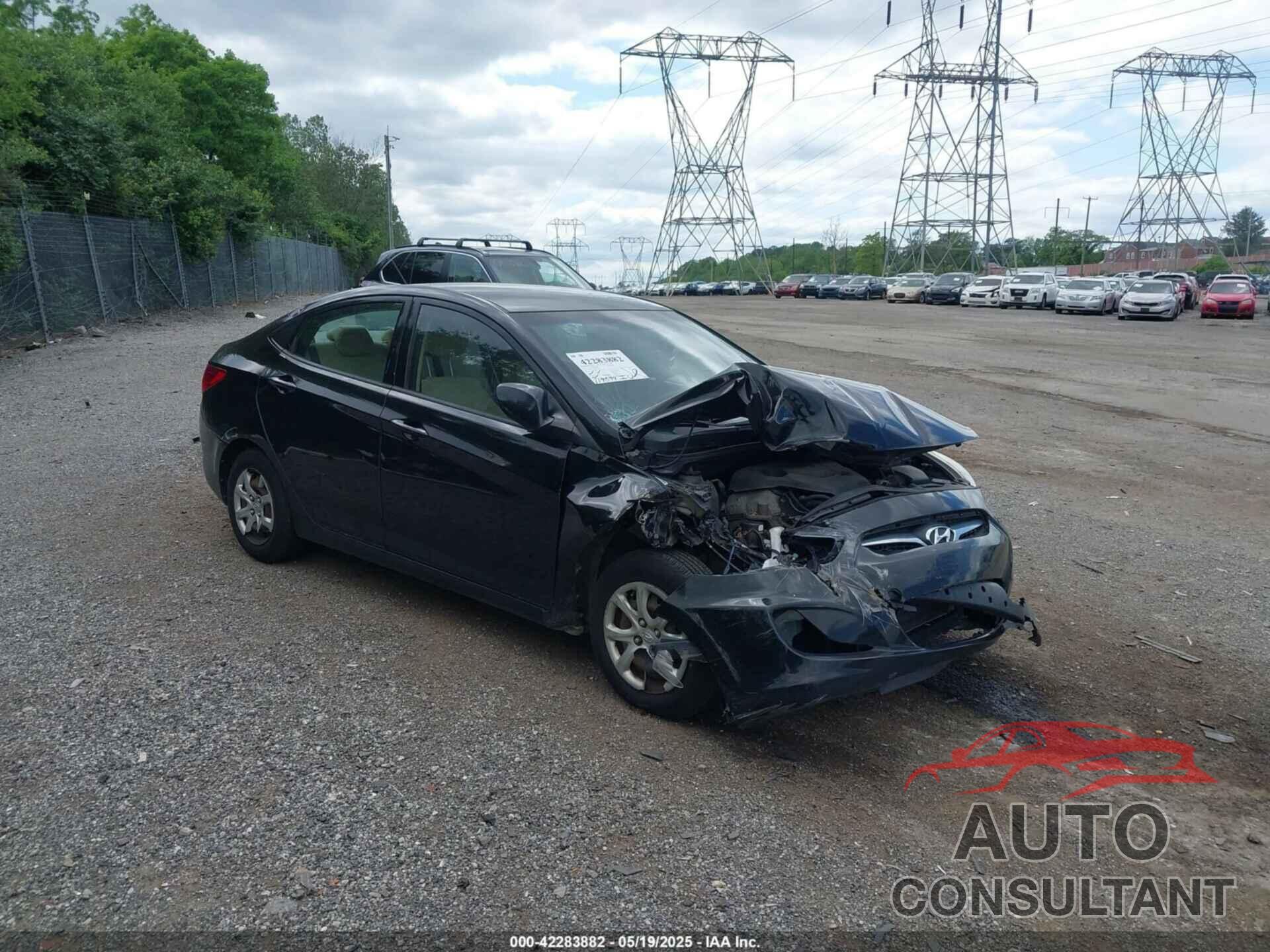 HYUNDAI ACCENT 2013 - KMHCT4AE5DU562802