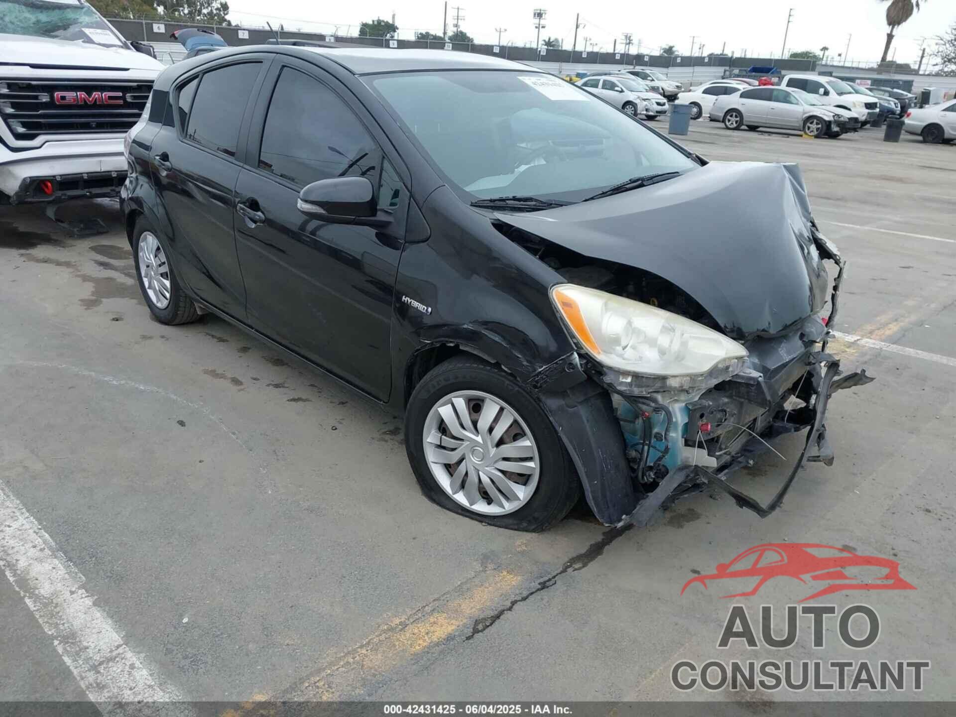 TOYOTA PRIUS C 2012 - JTDKDTB31C1503668