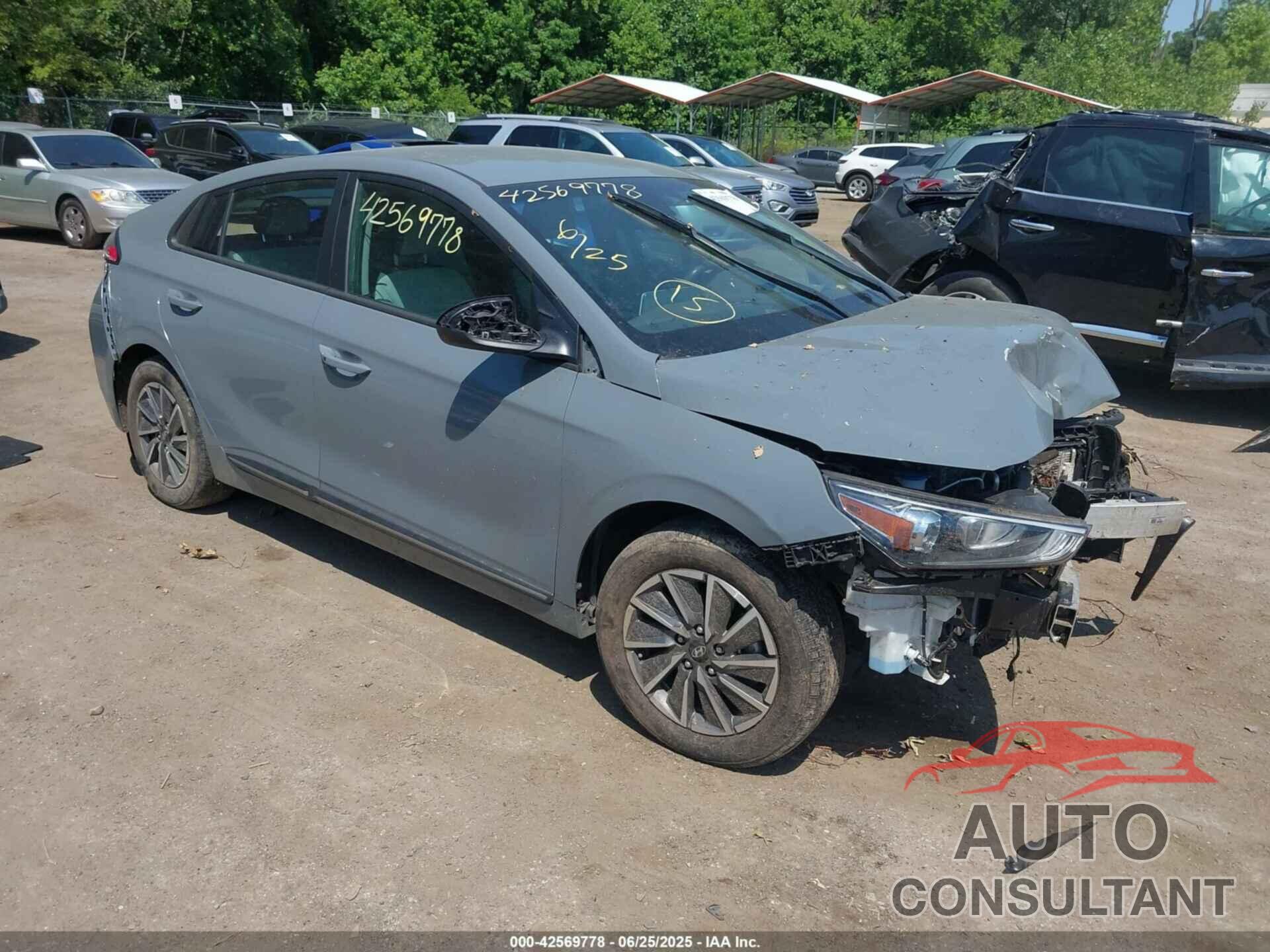 HYUNDAI IONIQ ELECTRIC 2021 - KMHC75LJ7MU082183