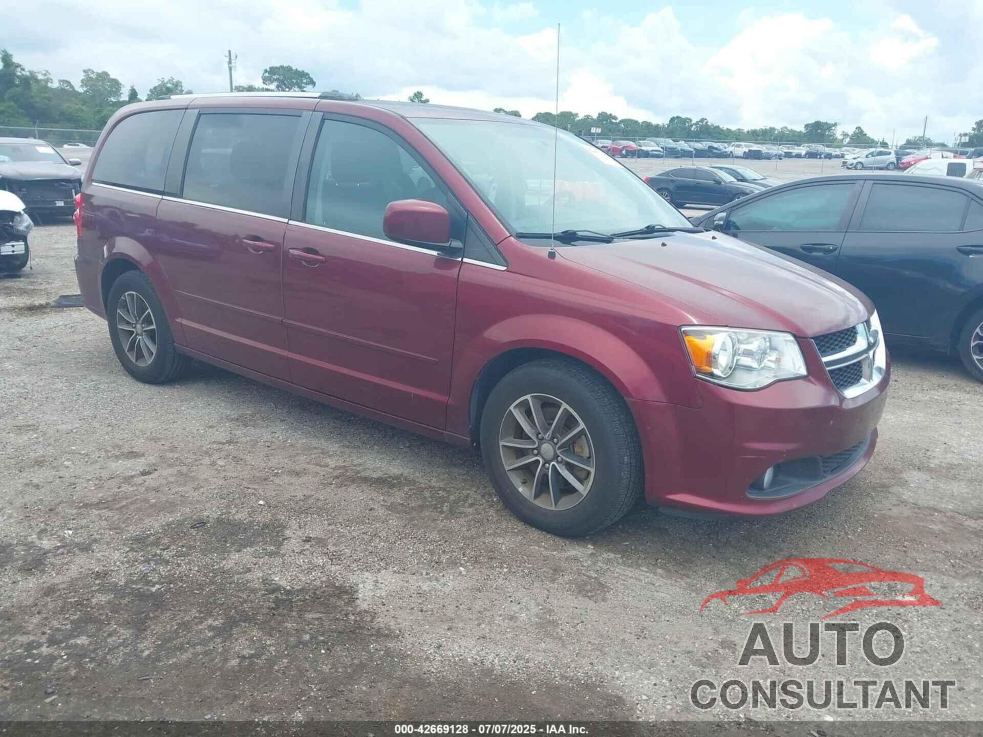 DODGE GRAND CARAVAN 2017 - 2C4RDGCG4HR629811
