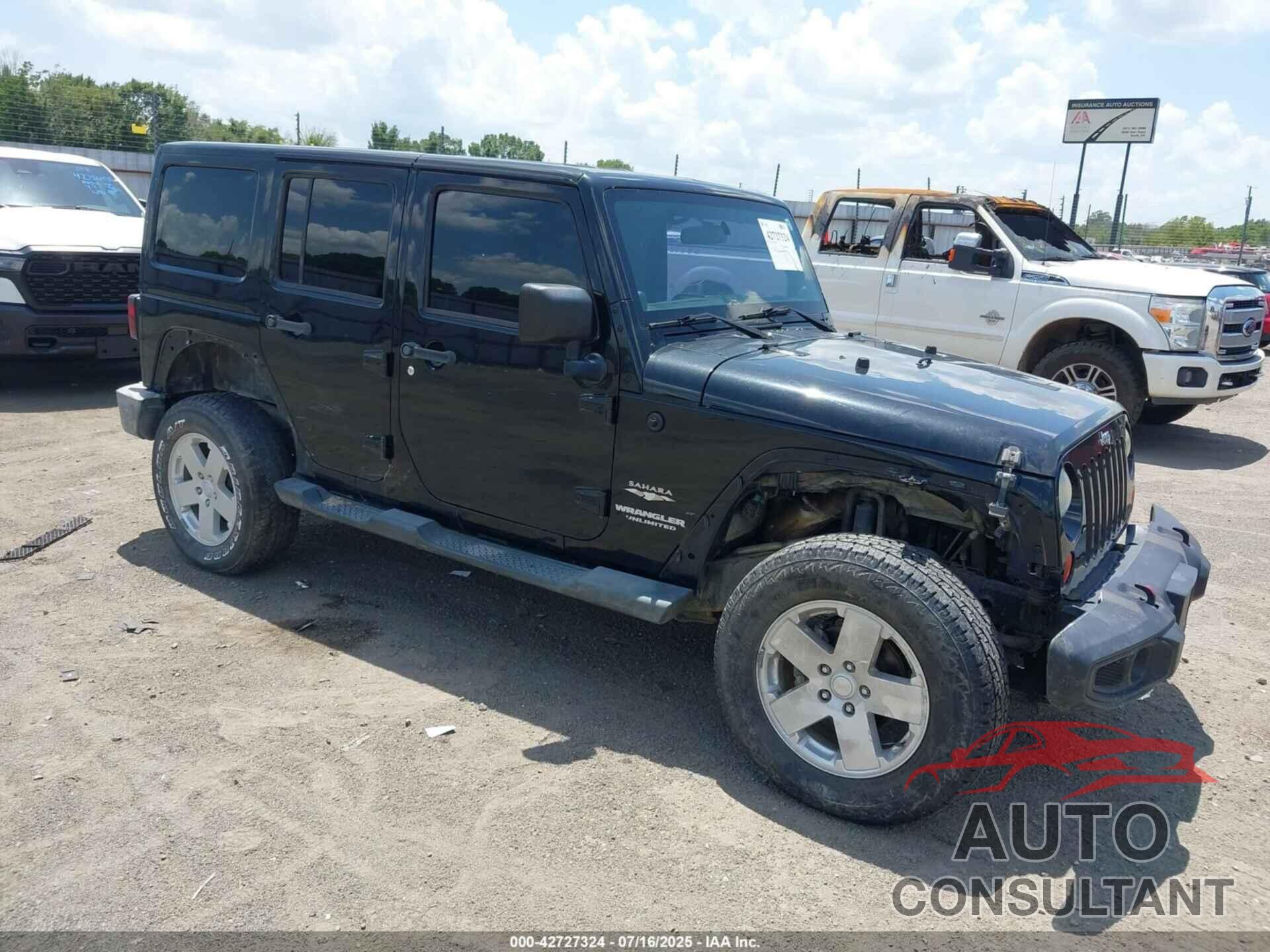 JEEP WRANGLER UNLIMITED 2012 - 1C4BJWEG8CL169295