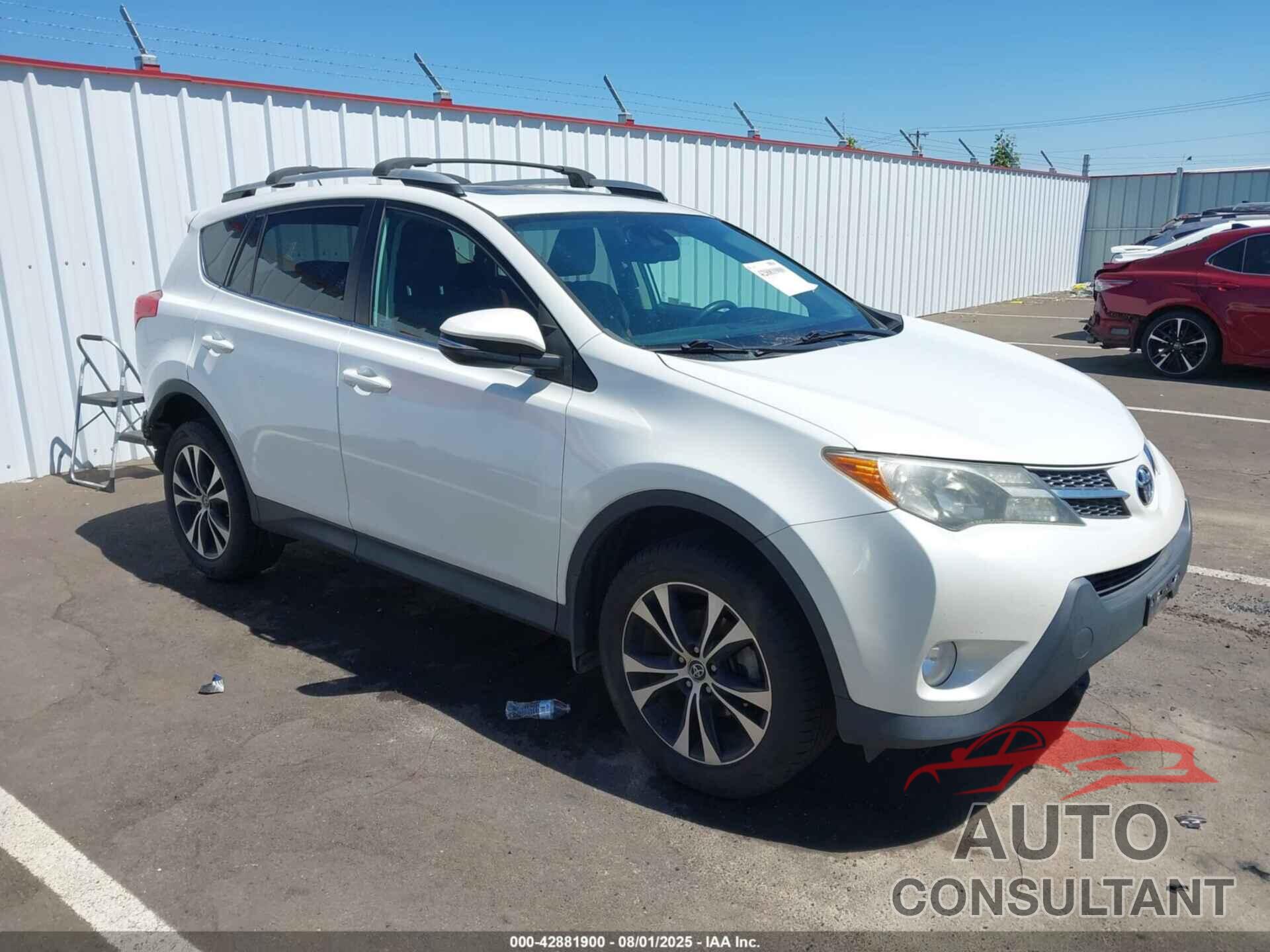 TOYOTA RAV4 2015 - 2T3DFREV0FW248004