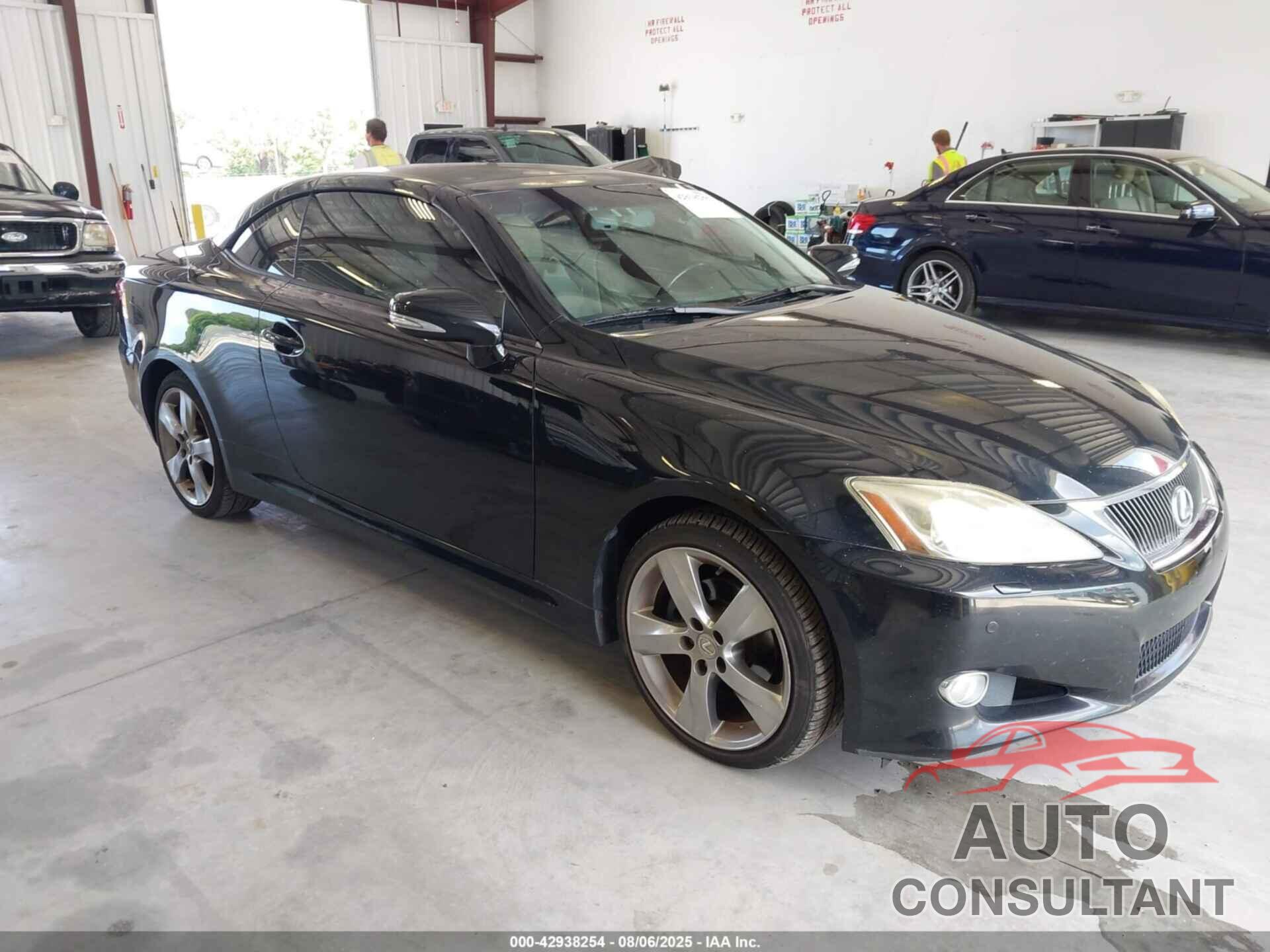 LEXUS IS 250C 2010 - JTHFF2C28A2507296
